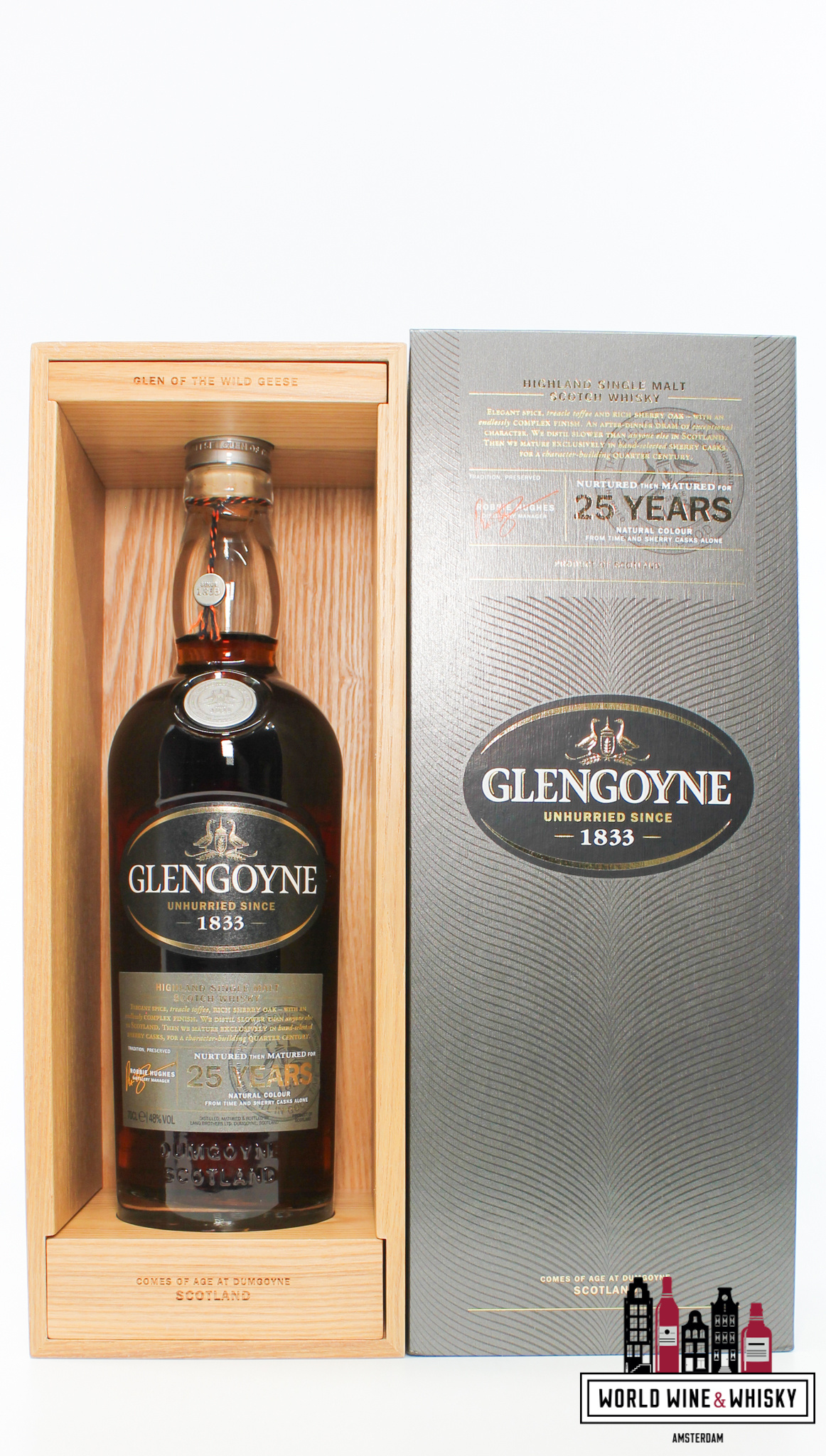 Glengoyne Glengoyne 25 Years Old 2019 - Unhurried Since 1833 48%