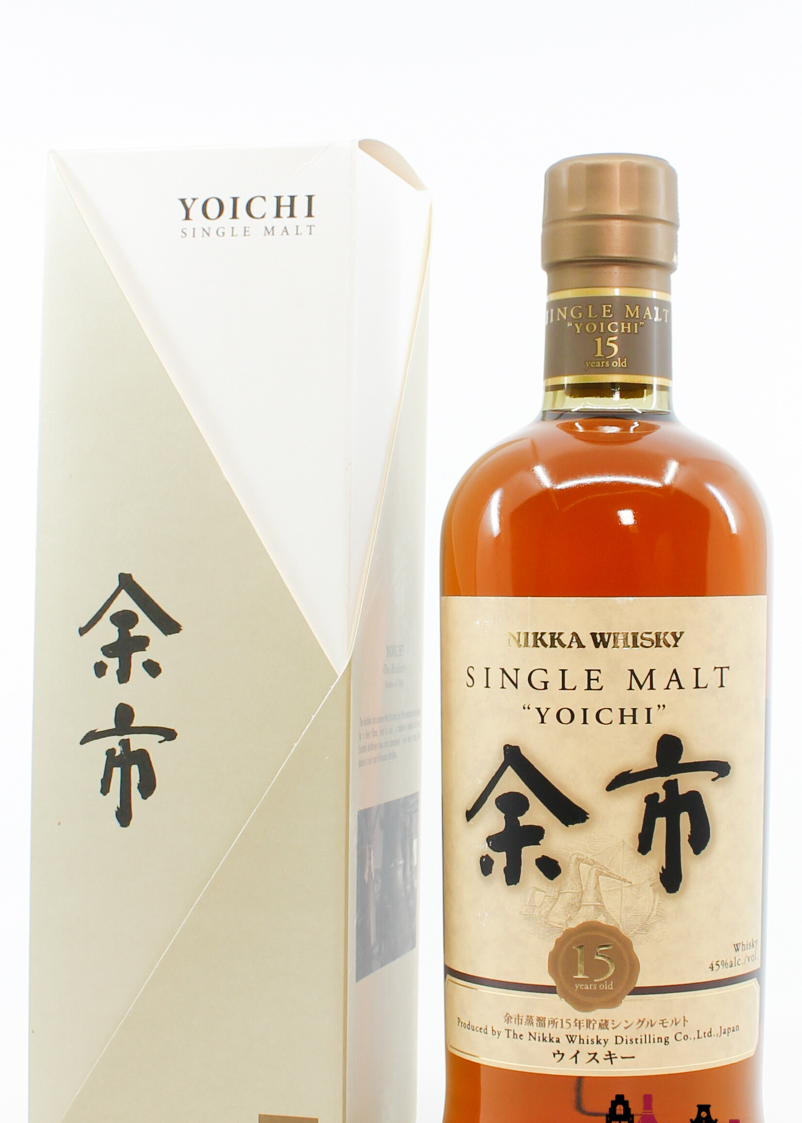 Yoichi Yoichi 15 Years Old - Single Malt - Nikka Whisky 45%