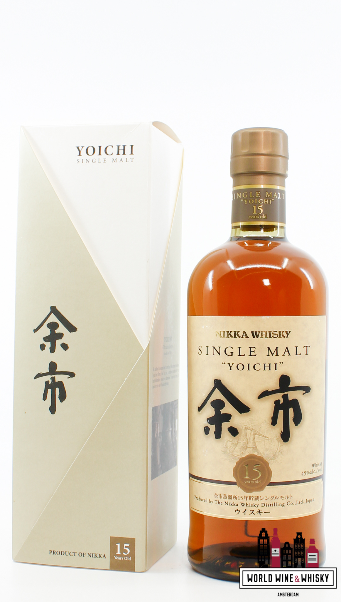 Yoichi Yoichi 15 Years Old - Single Malt - Nikka Whisky 45%