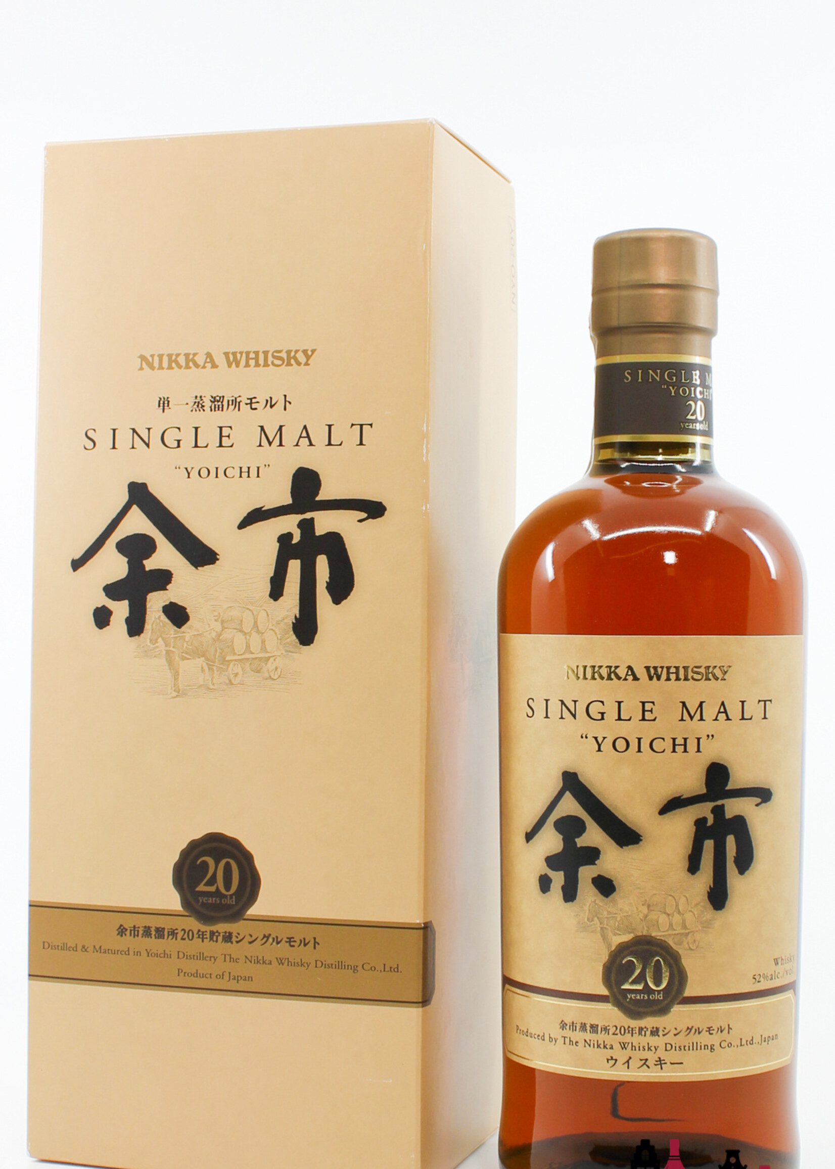 Yoichi Yoichi 20 Years Old - Single Malt - Nikka Whisky 52%