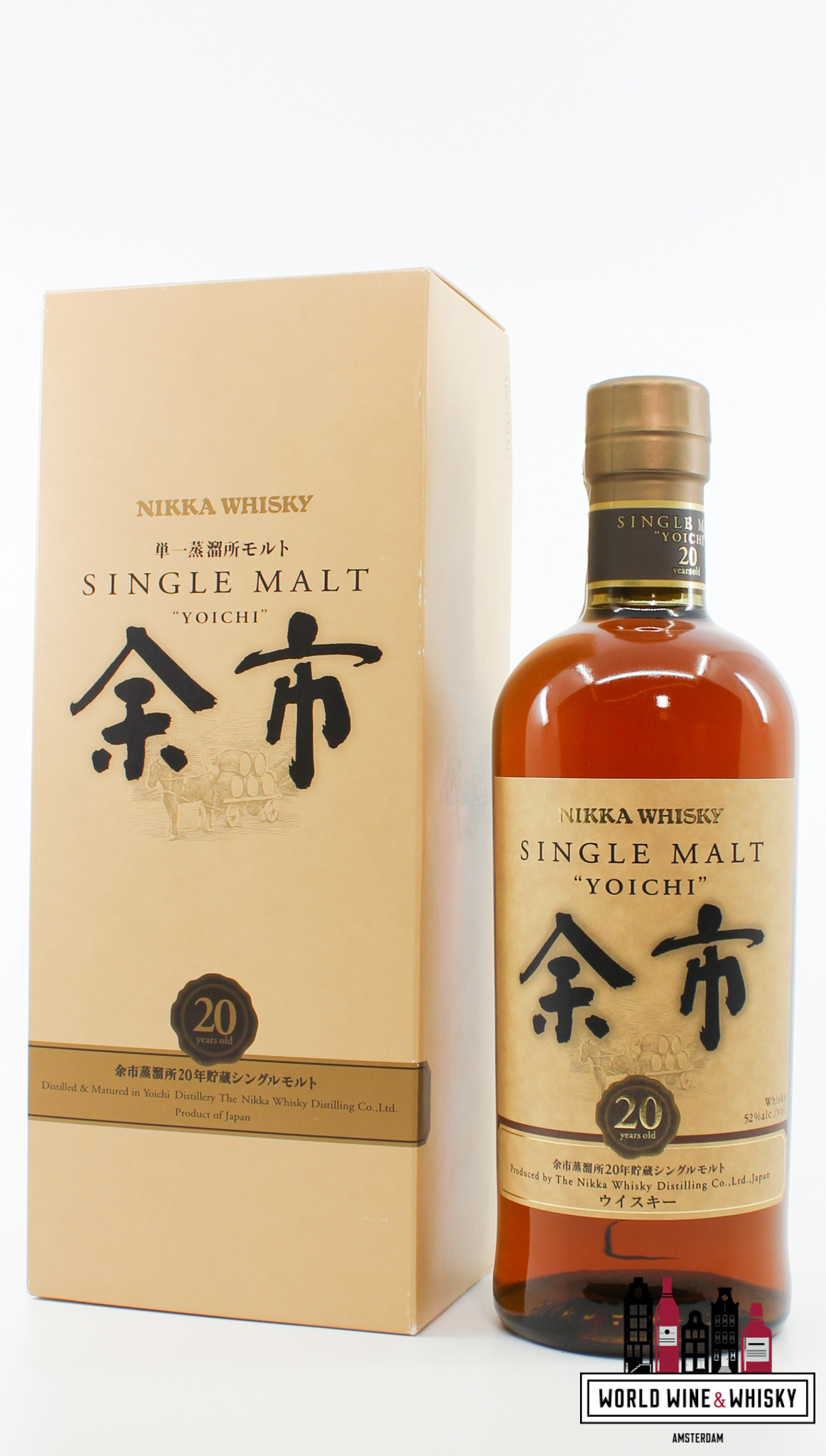 Yoichi Yoichi 20 Years Old - Single Malt - Nikka Whisky 52%