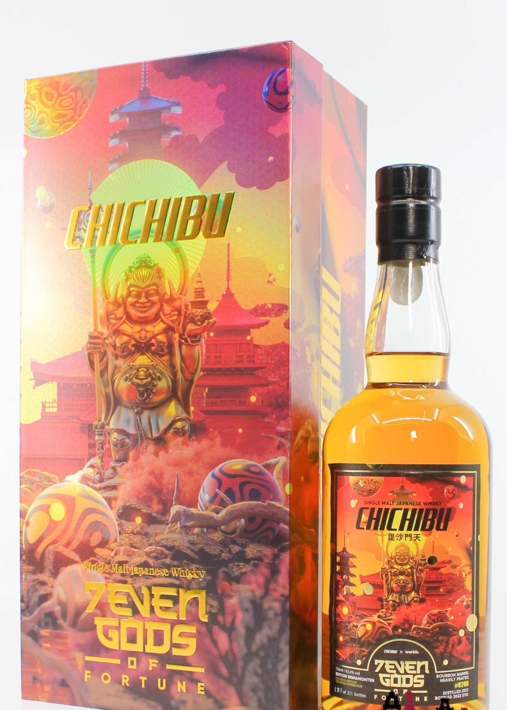 Chichibu Chichibu 5 Years Old 2017 2023 - Cask 8280 - 7EVEN Gods of Fortune 65.4% (1 of 211)