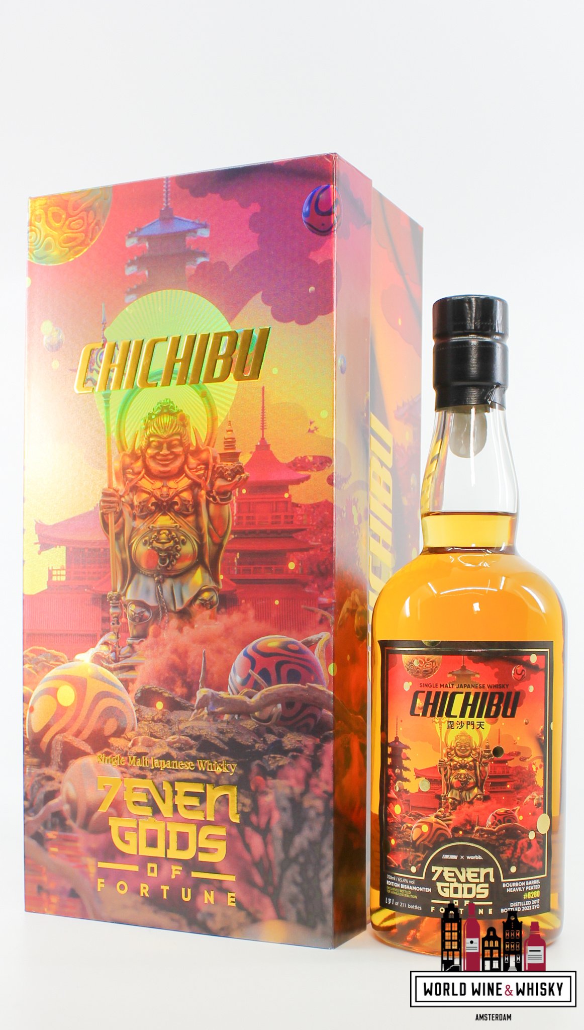 Chichibu Chichibu 5 Years Old 2017 2023 - Cask 8280 - 7EVEN Gods of Fortune 65.4% (1 of 211)