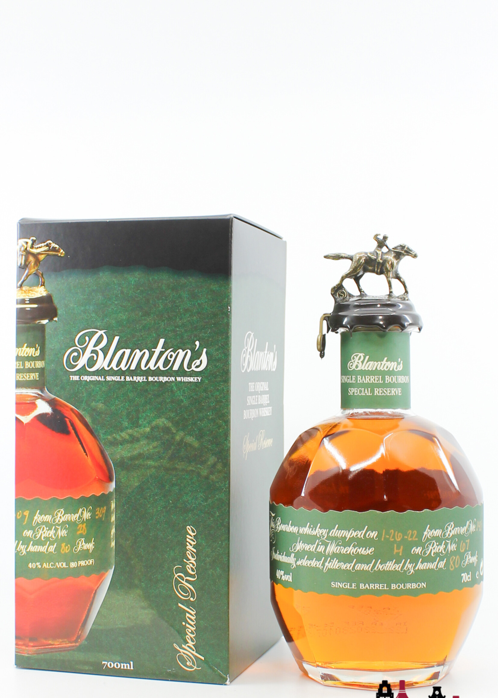 Blanton's Blanton's 2022 - Single Barrel Bourbon - Special Reserve - Barrel 141 40% (green label)