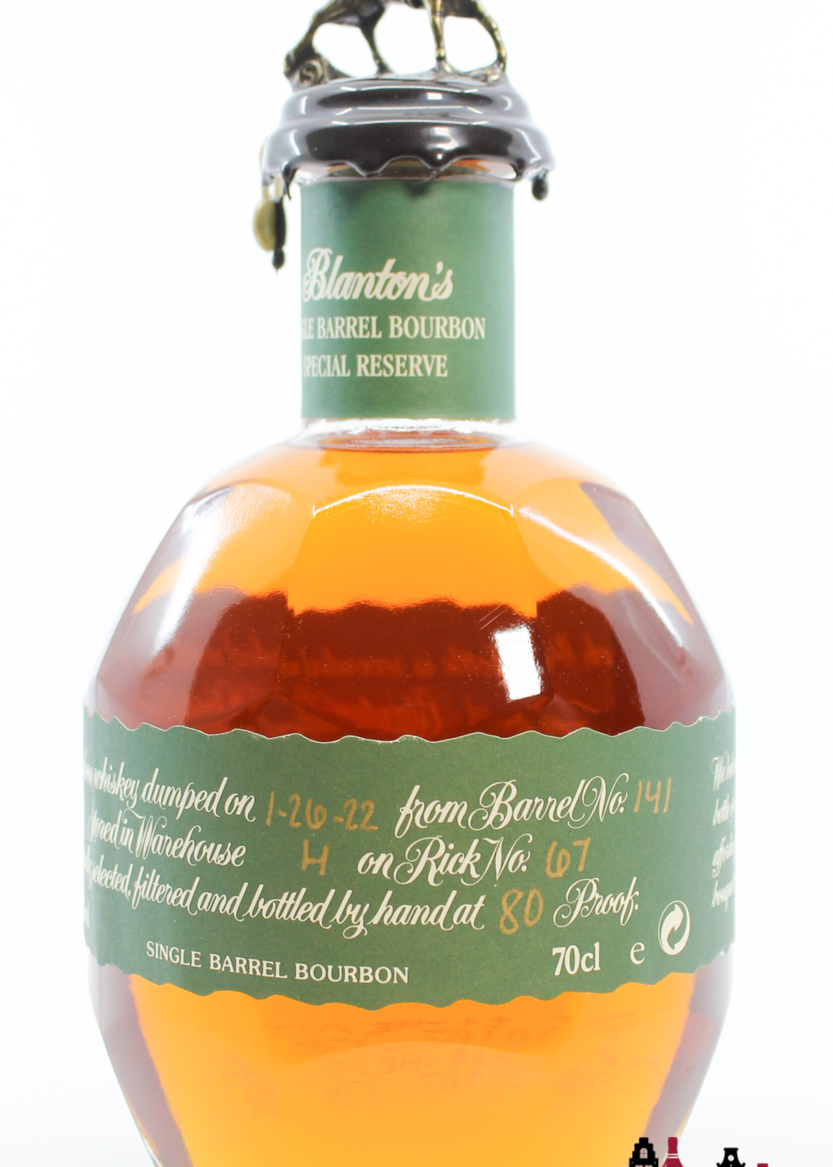 Blanton's Blanton's 2022 - Single Barrel Bourbon - Special Reserve - Barrel 141 40% (green label)