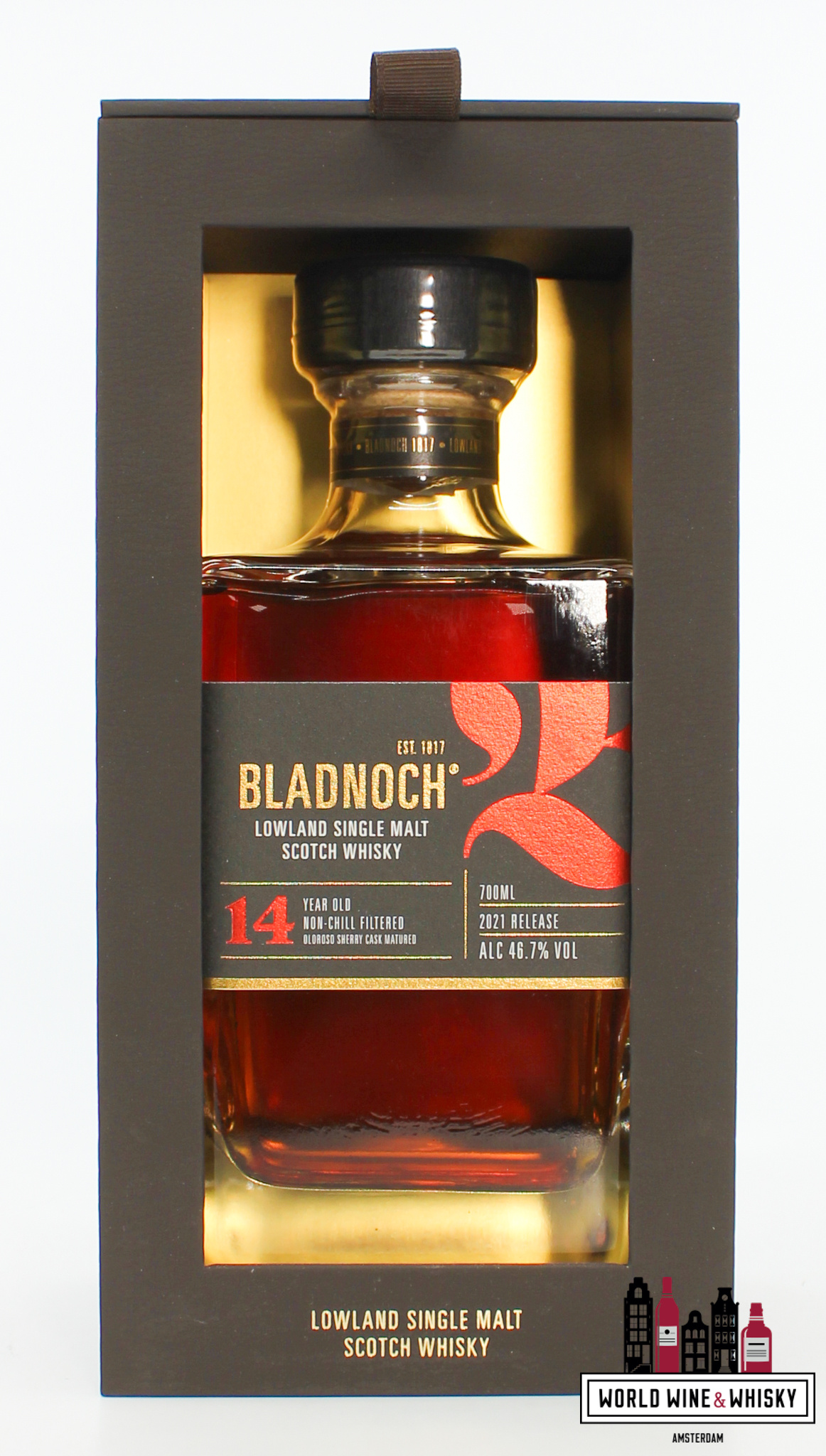 Bladnoch Bladnoch 14 Years Old 2021 Release - Oloroso Sherry Cask 46.7%