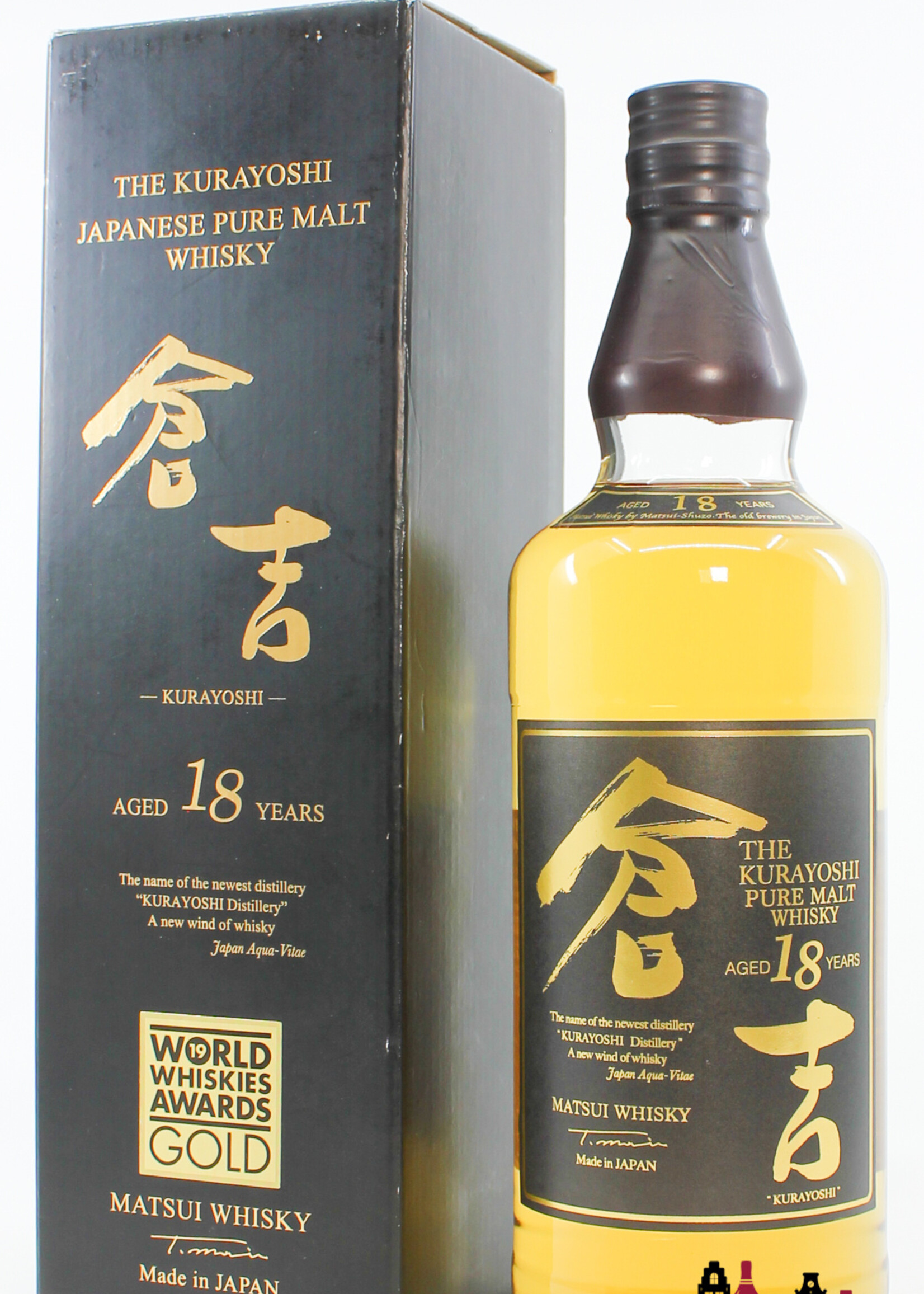 Kurayoshi Distillery The Kurayoshi 18 Years Old - Pure Malt Whisky - Matsui Whisky 50% (1 of 1140)