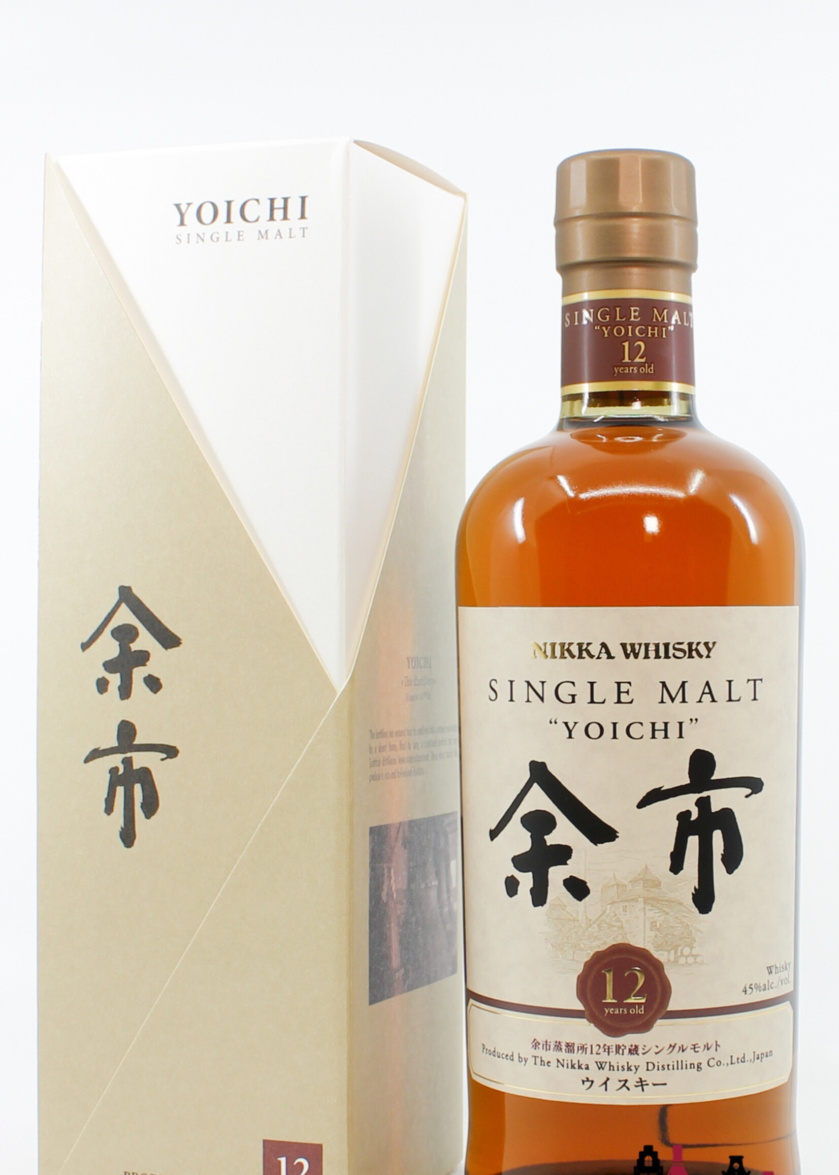 Yoichi Yoichi 12 Years Old - Single Malt - Nikka Whisky 45%