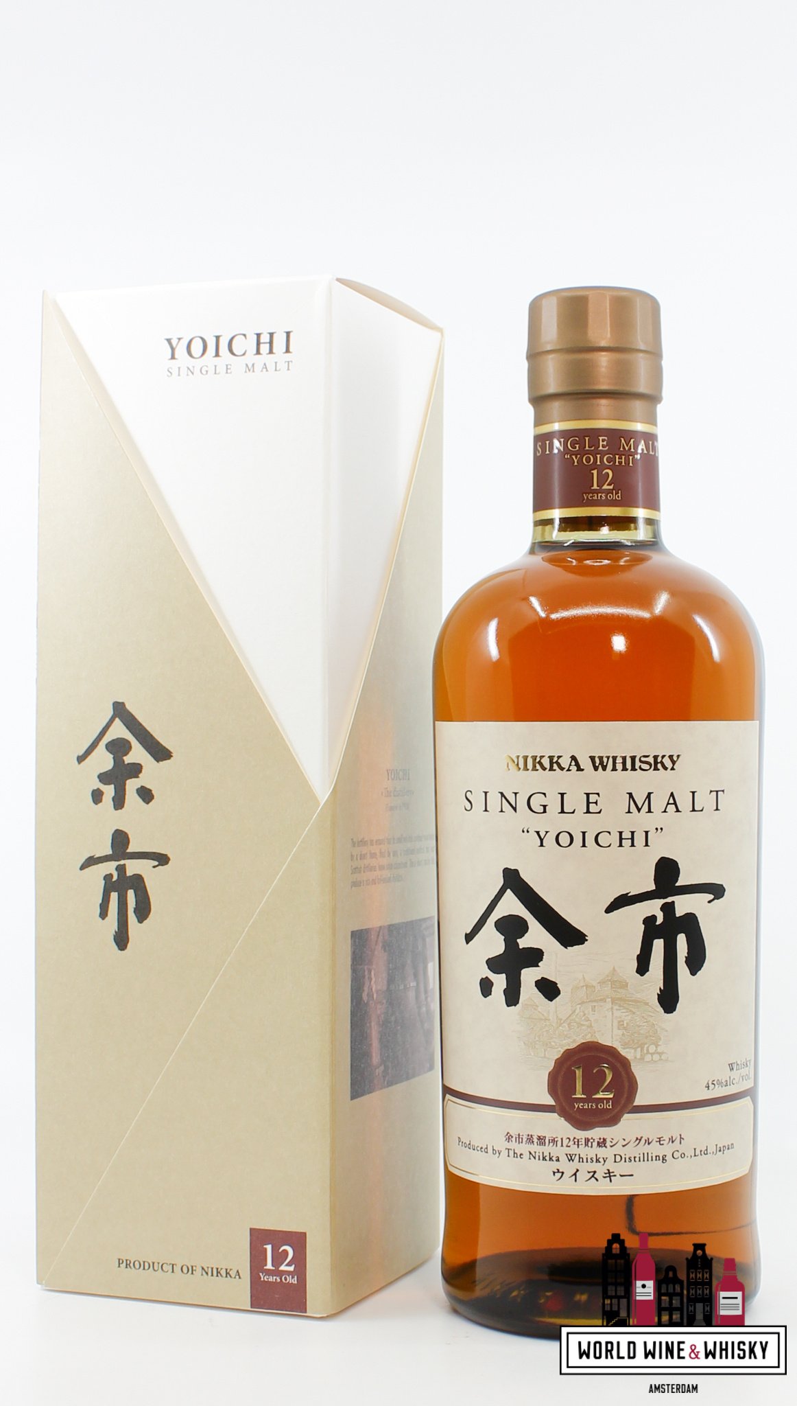 Yoichi Yoichi 12 Years Old - Single Malt - Nikka Whisky 45%