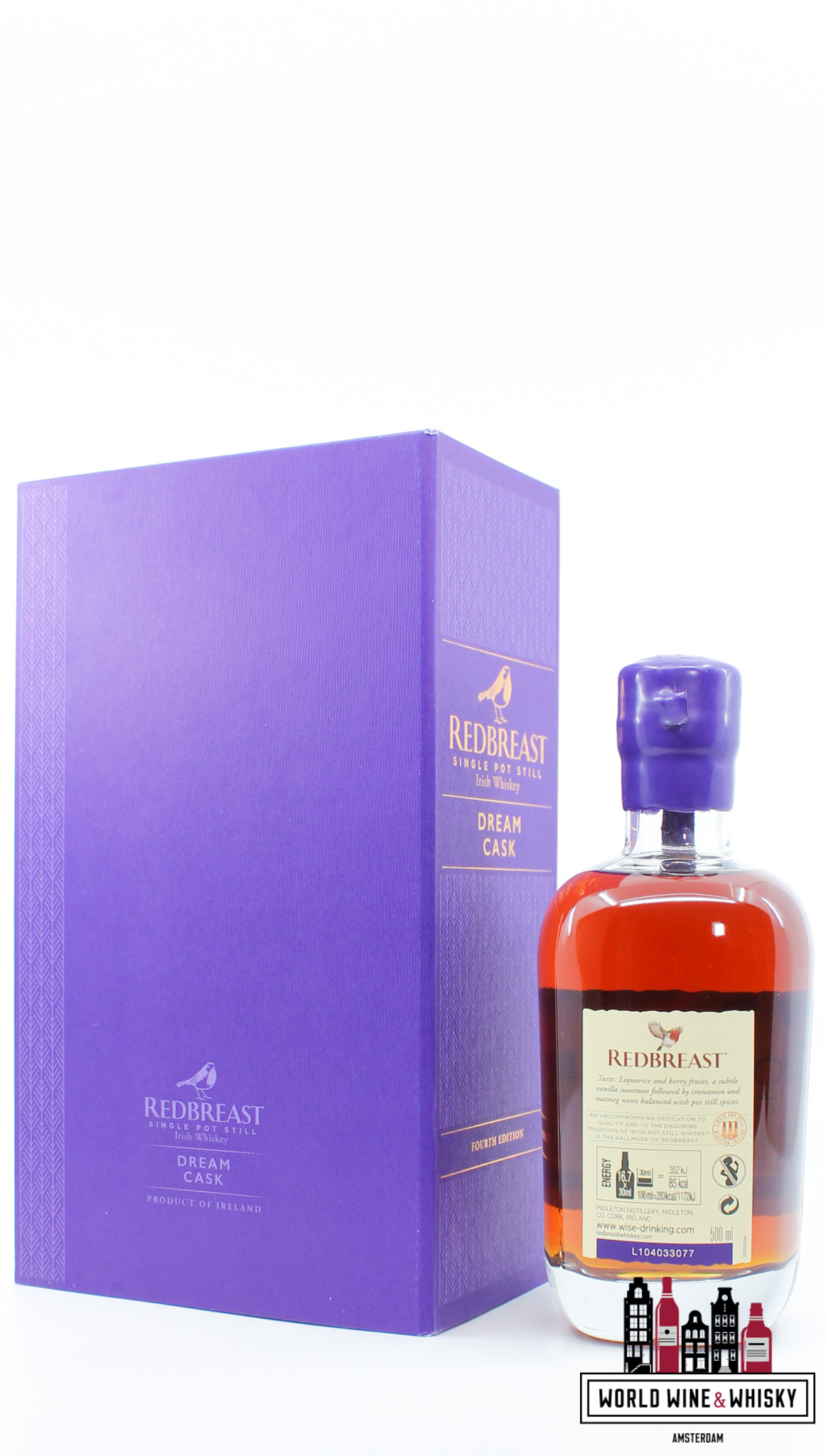 Midleton Redbreast 29 Years Old 2021 - Dream Cask - Oloroso sherry Edition IV - Cask 400294 51.2% (1 of 924)