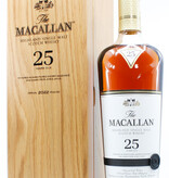 Macallan Macallan 25 Years Old 2022 - Sherry Oak Casks - Annual 2022 Release 43% (in luxury wooden case)