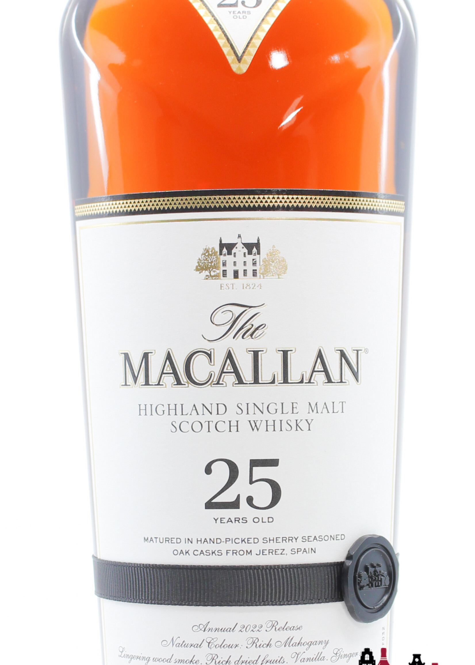 The Macallan Macallan 25 Years Old - Sherry Oak Casks - Annual 2022 Release 43%
