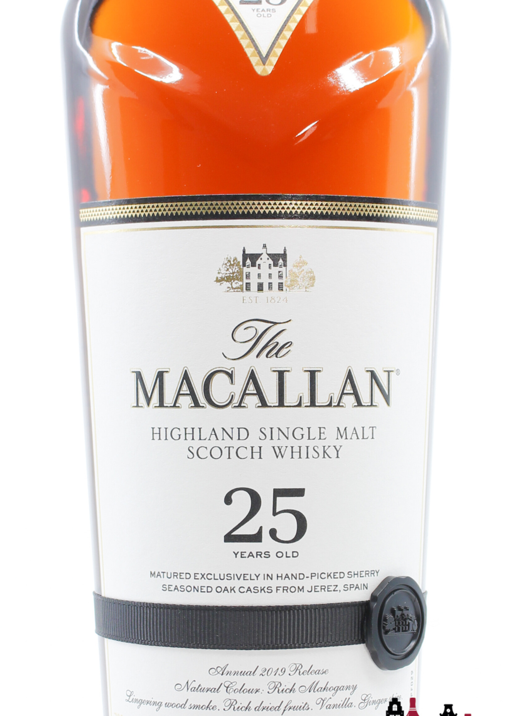 The Macallan Macallan 25 Years Old - Sherry Oak Casks - Annual 2019 Release 43%