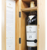 Macallan Macallan 25 Years Old 2019 - Sherry Oak Casks - Annual 2019 Release 43% (in luxury wooden case)