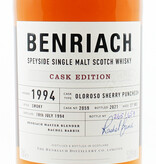 BenRiach BenRiach 27 Years Old 1994 2021 - Cask Edition - Cask 2059 - Oloroso Sherry Puncheon 53% (1 of 659)