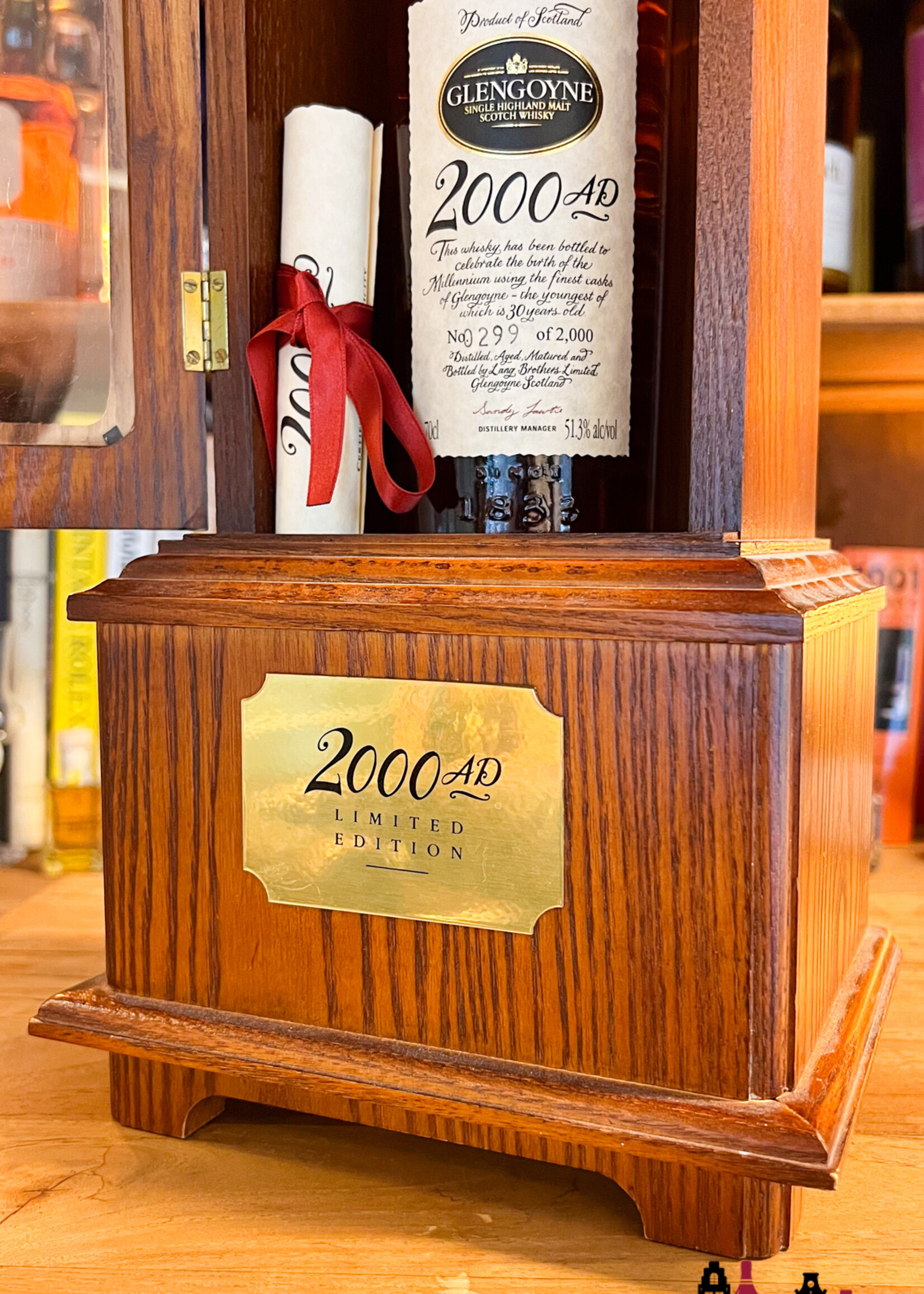 Glengoyne Glengoyne 30 Years Old 1969 1999 - 2000 AD Clock Edition Millennium 51.3% (1 of 2000)