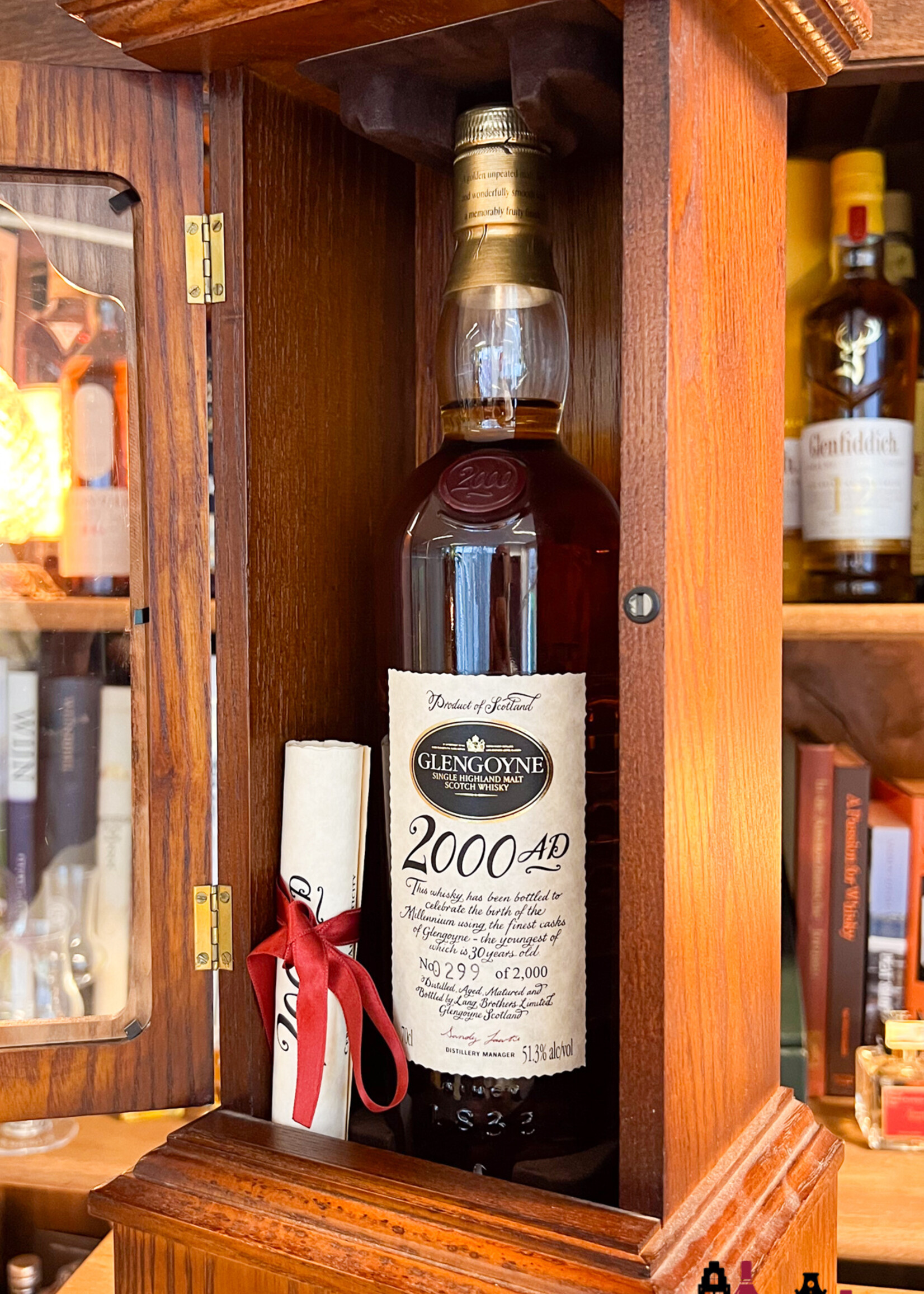 Glengoyne Glengoyne 30 Years Old 1969 1999 - 2000 AD Clock Edition Millennium 51.3% (1 of 2000)