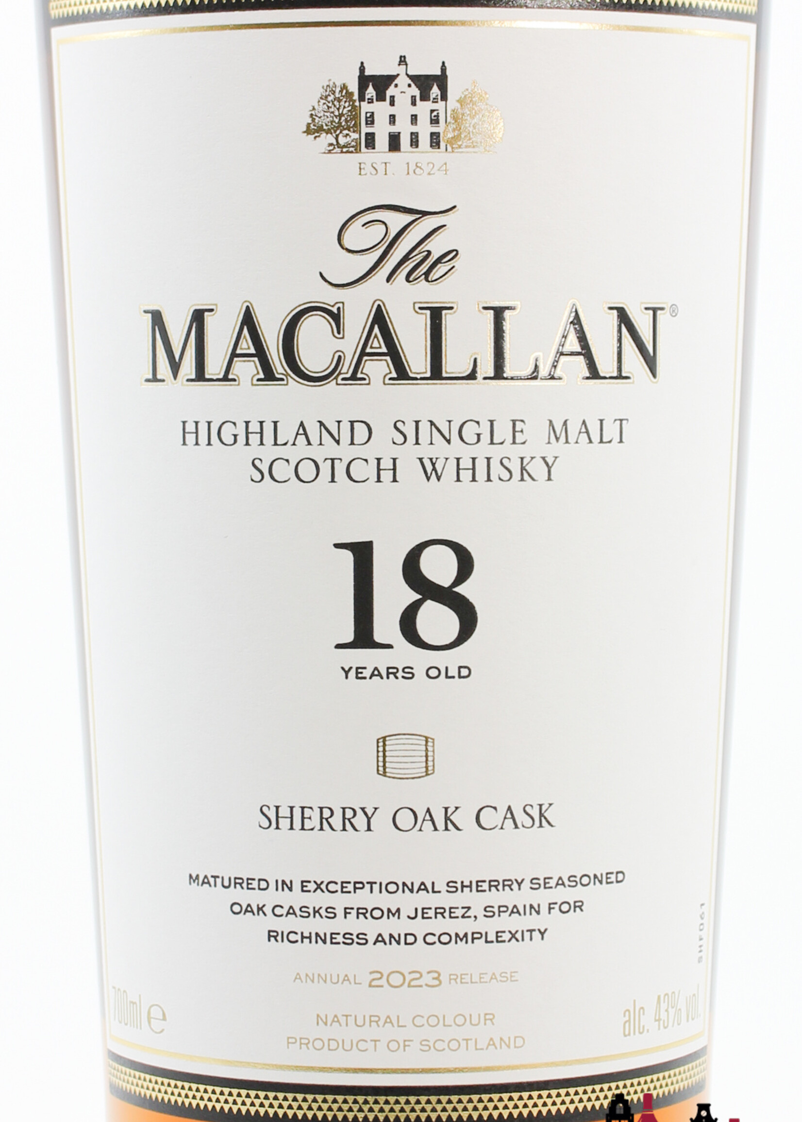 The Macallan Macallan 18 Years Old - Sherry Oak Cask - Annual 2023 Release 43%