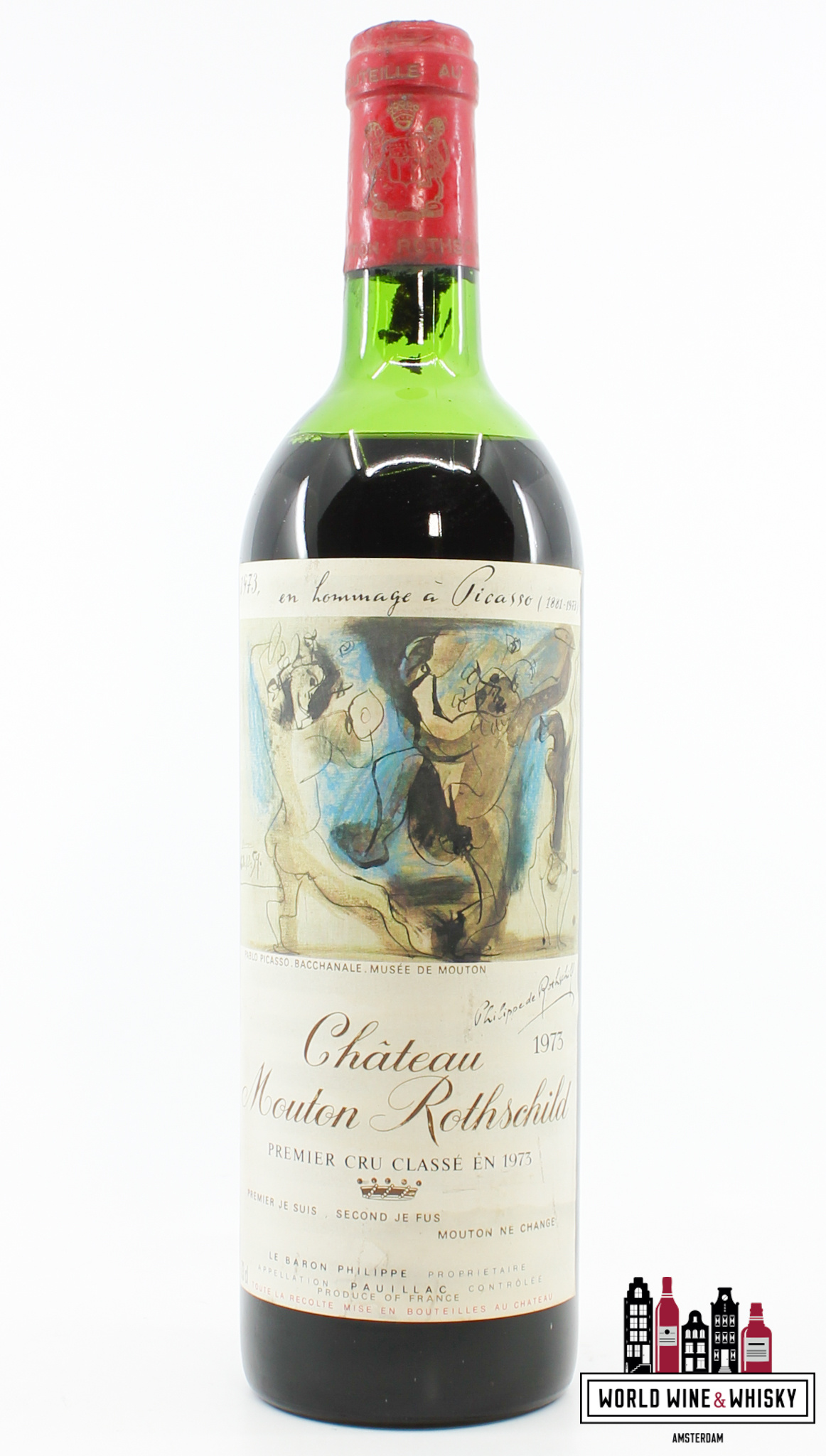 Chateau Mouton Rothschild 1973 at World Wine & Whisky Chateau Mouton Rothschild 1973 at World Wine & Whisky