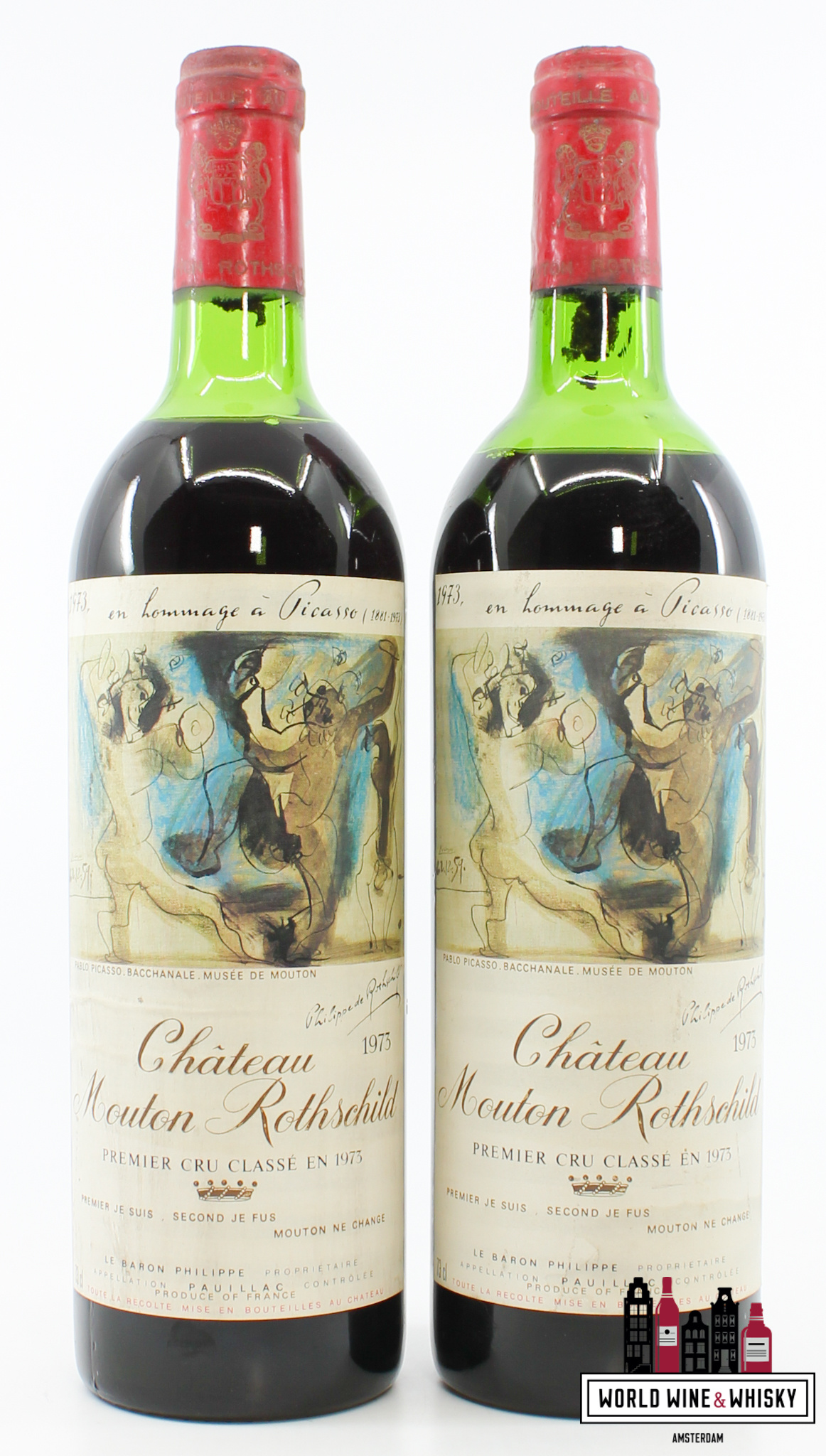 Chateau Mouton Rothschild 1973 at World Wine & Whisky Chateau Mouton Rothschild 1973 at World Wine & Whisky