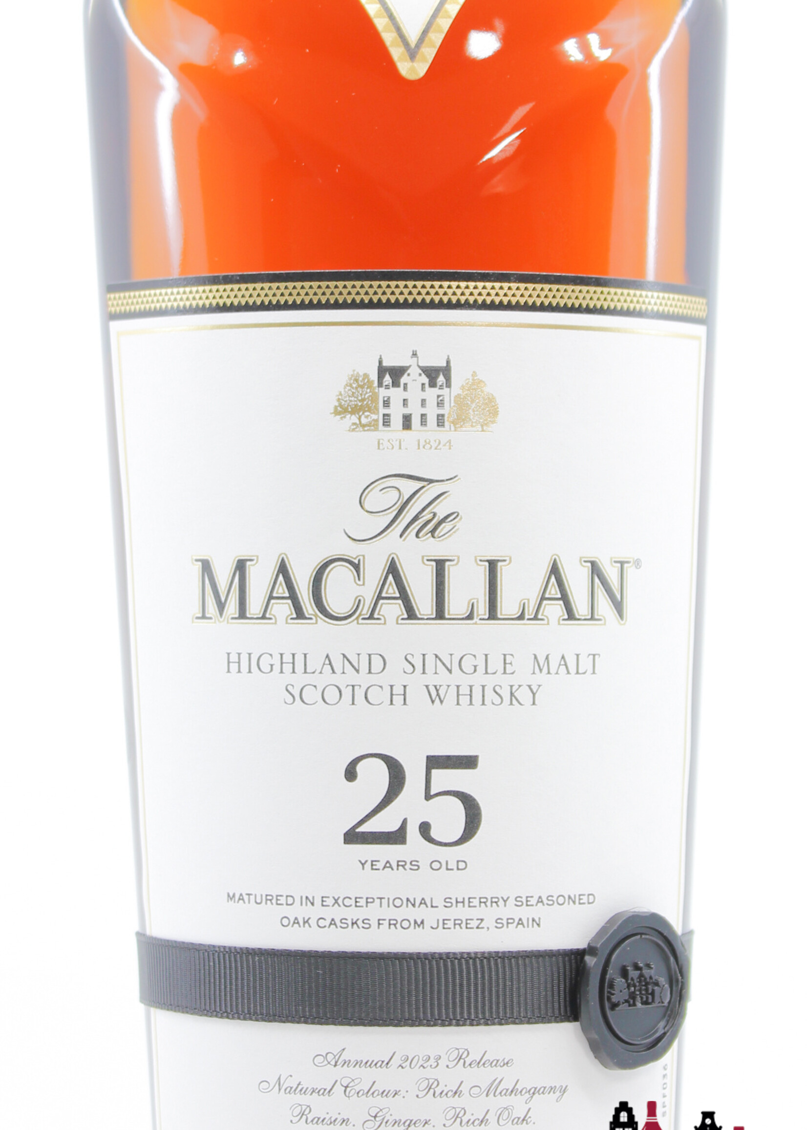 The Macallan Macallan 25 Years Old - Sherry Oak Casks - Annual 2023 Release 43%
