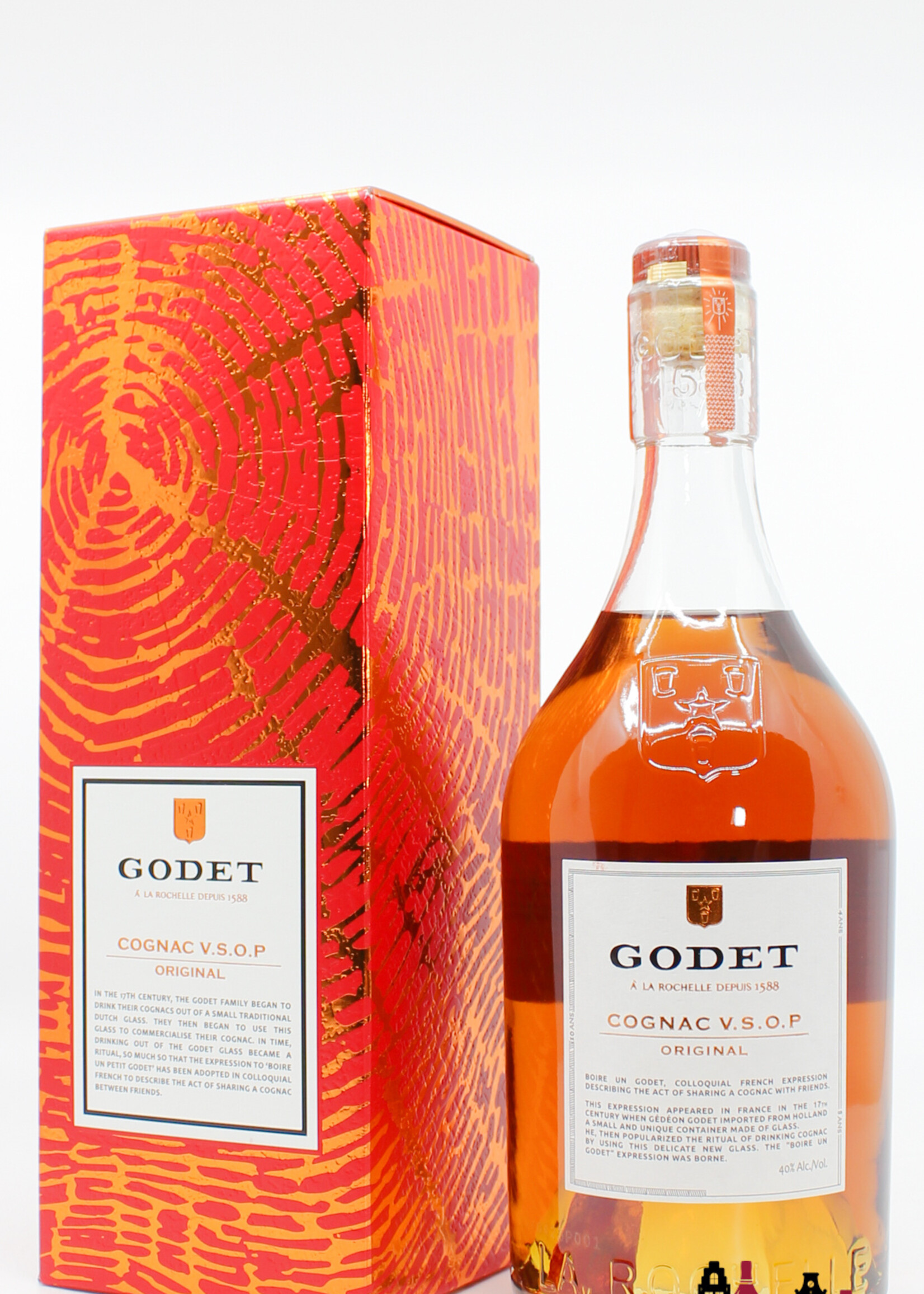 Godet Cognac Godet Cognac V.S.O.P. Original - The Great Classics 40%