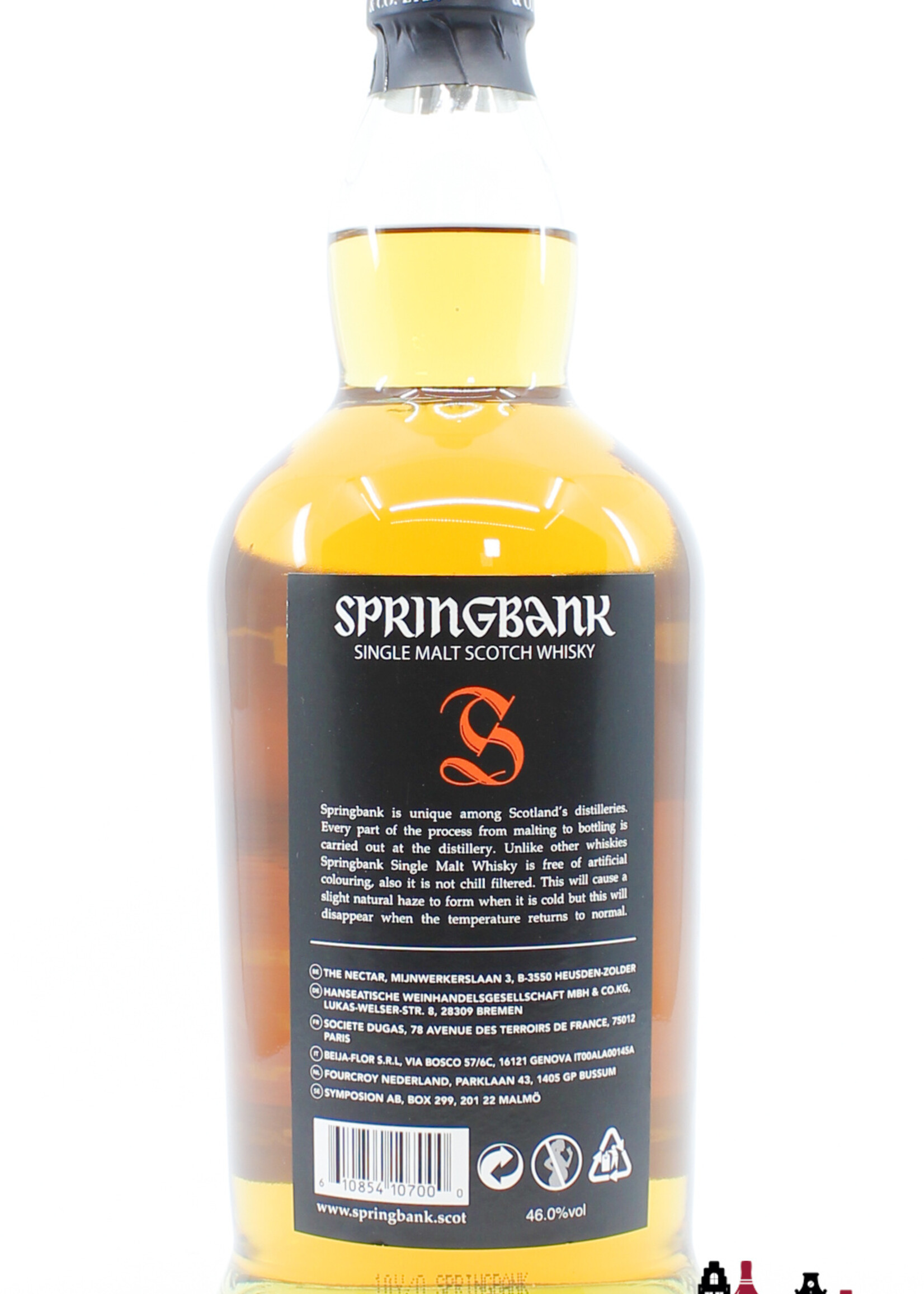 Springbank Springbank 10 Years Old 2024 - Orange/Black Edition (February) 46%