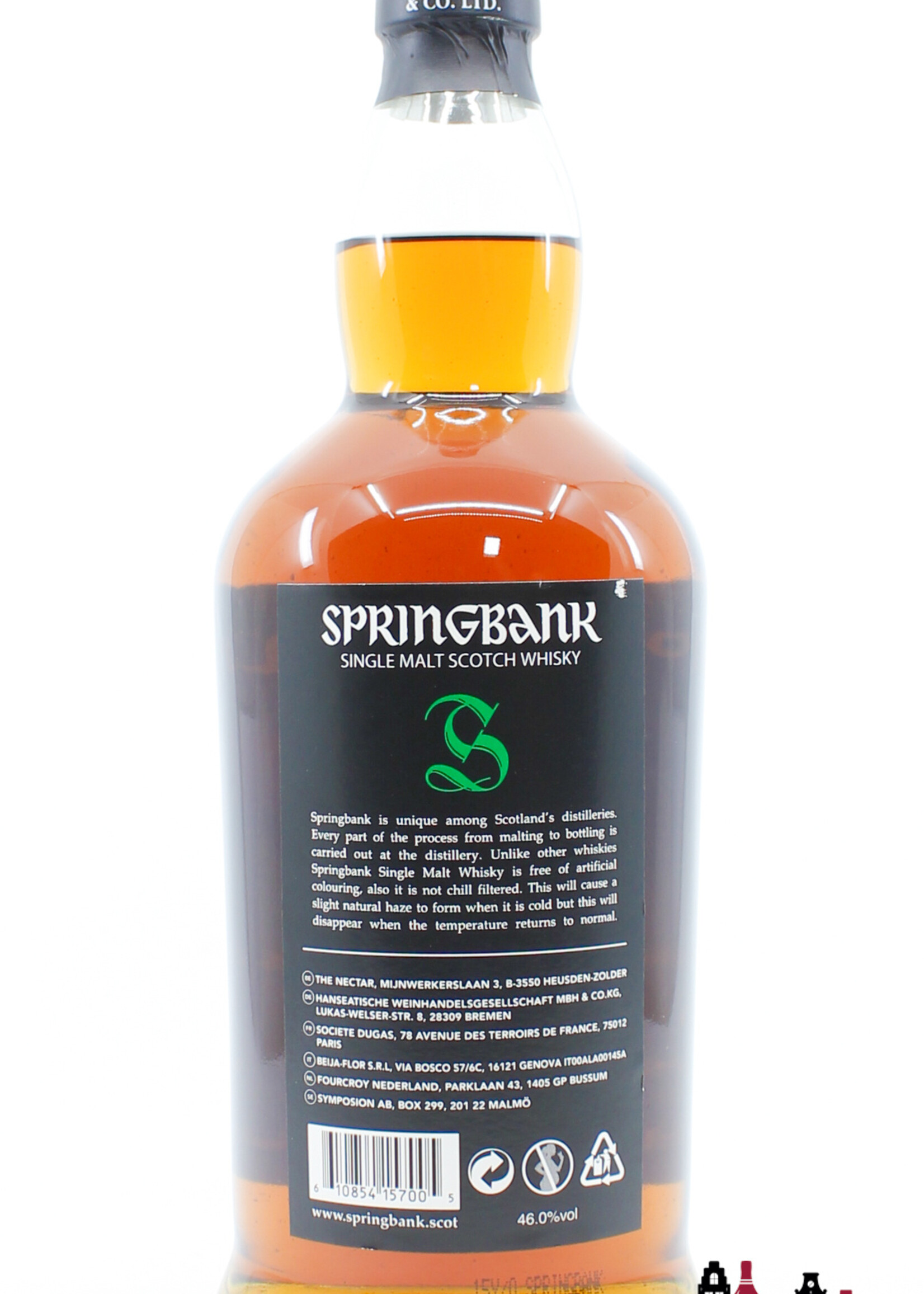 Springbank Springbank 15 Years Old 2024 - Green/Black Edition (February) 46%