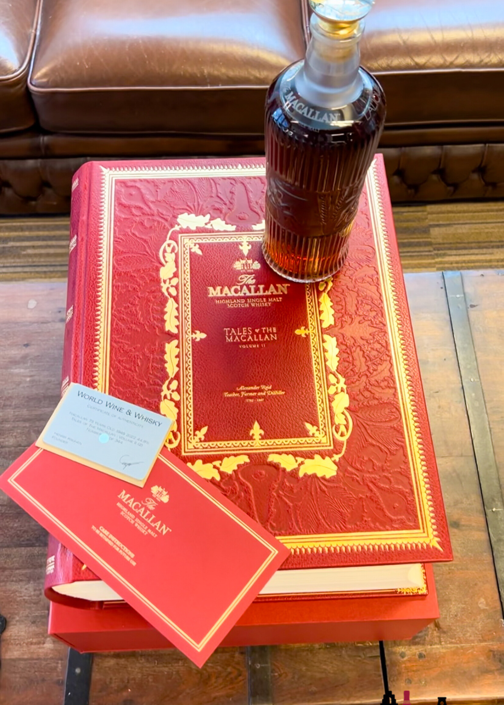 The Macallan The Macallan 73 Years Old 1949 2022 - Tales of The Macallan Volume II (2) 44.8% (1 of 344)