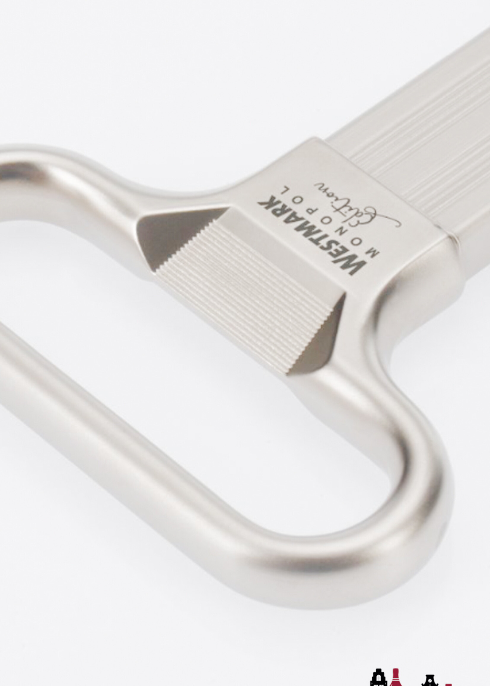 Westmark Luxurious wine bottle opener and corker »Ah-So« Westmark Monopol Edition (satin-finish exclusive)
