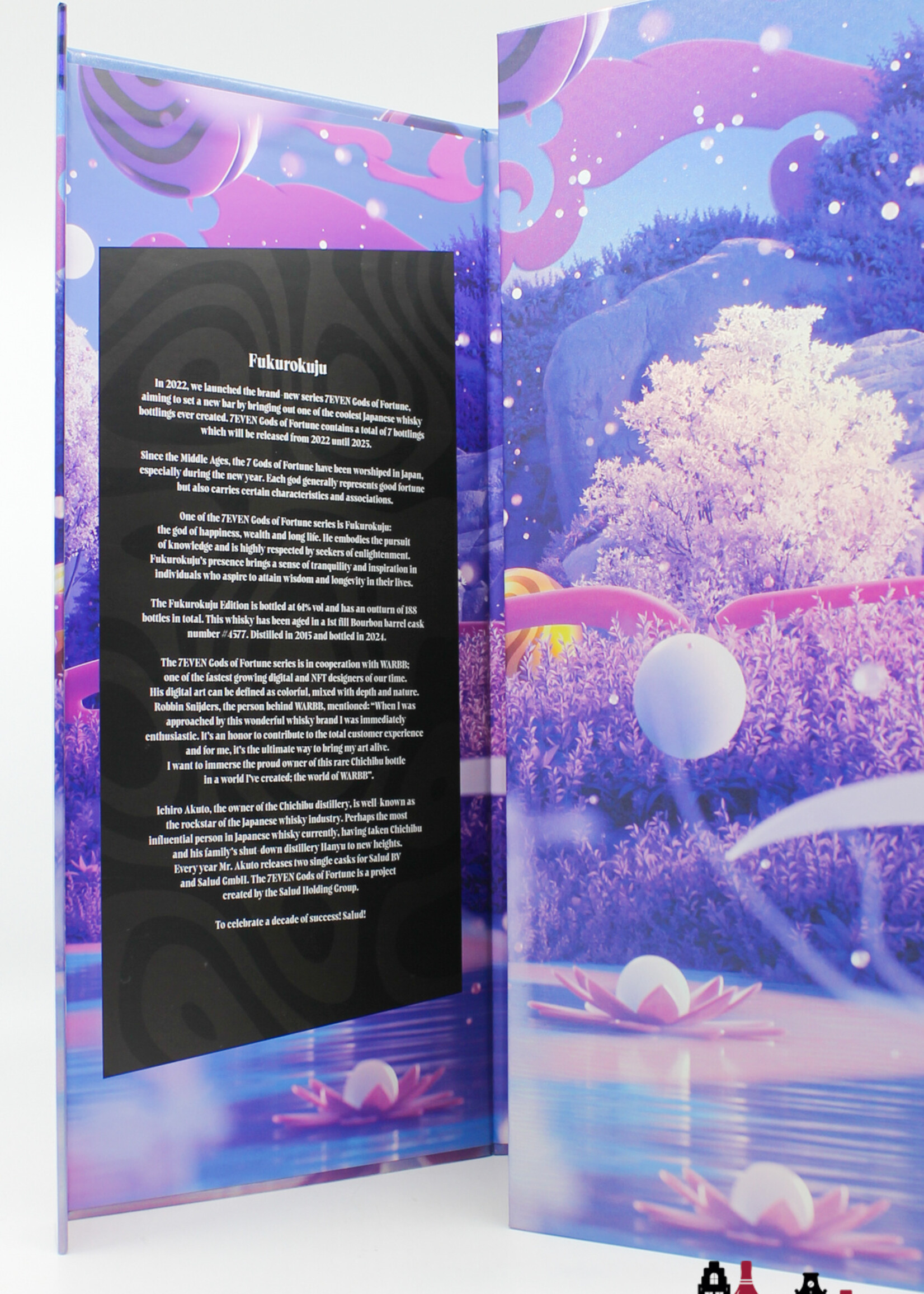 Chichibu Chichibu 8 Years Old 2015 2024 - Cask 4577 - 7EVEN Gods of Fortune Edition 5 61% (1 of 188)