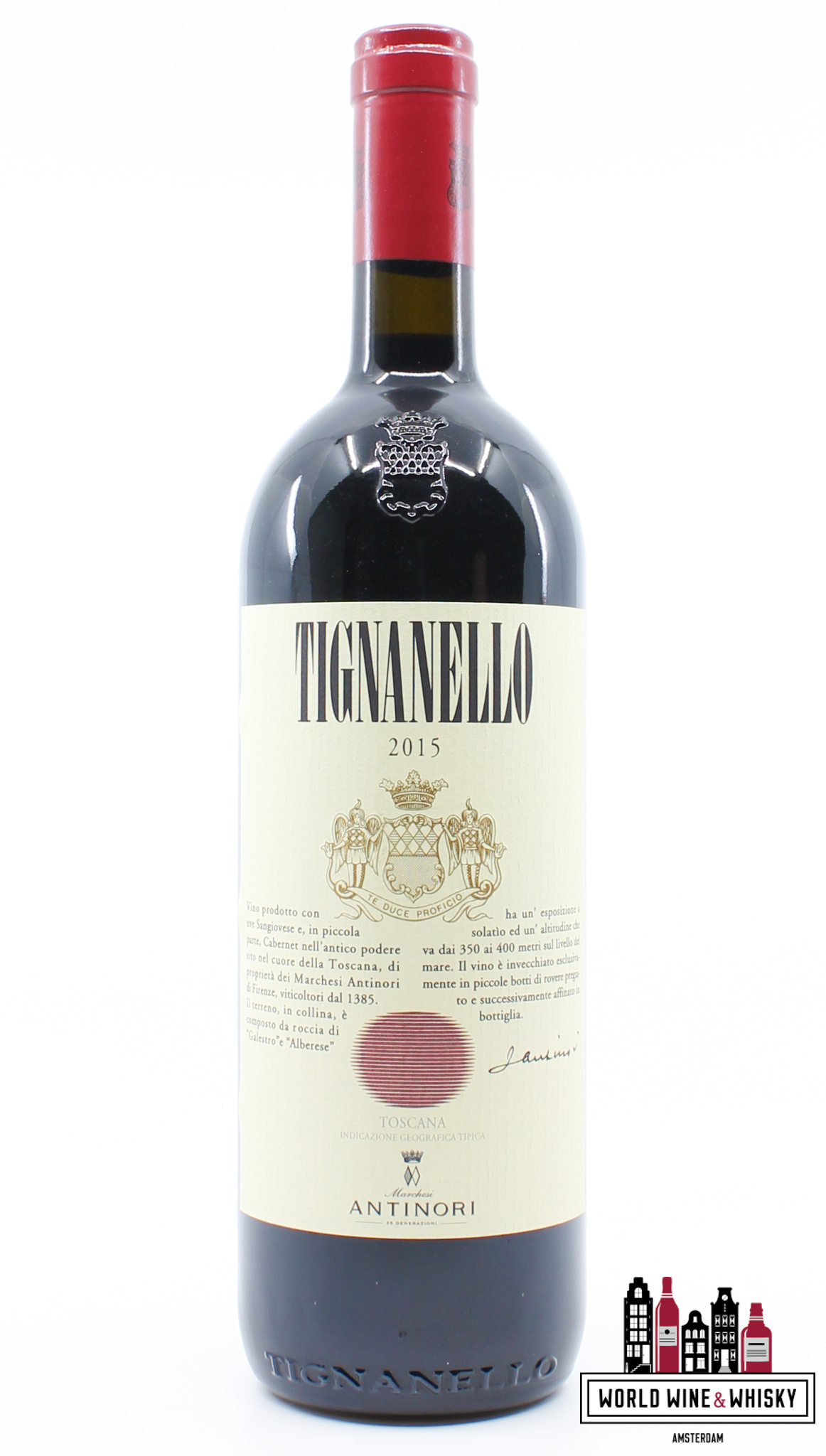 Antinori Tignanello Marchesi Antinori Tignanello 2015 (96 Parker Points)