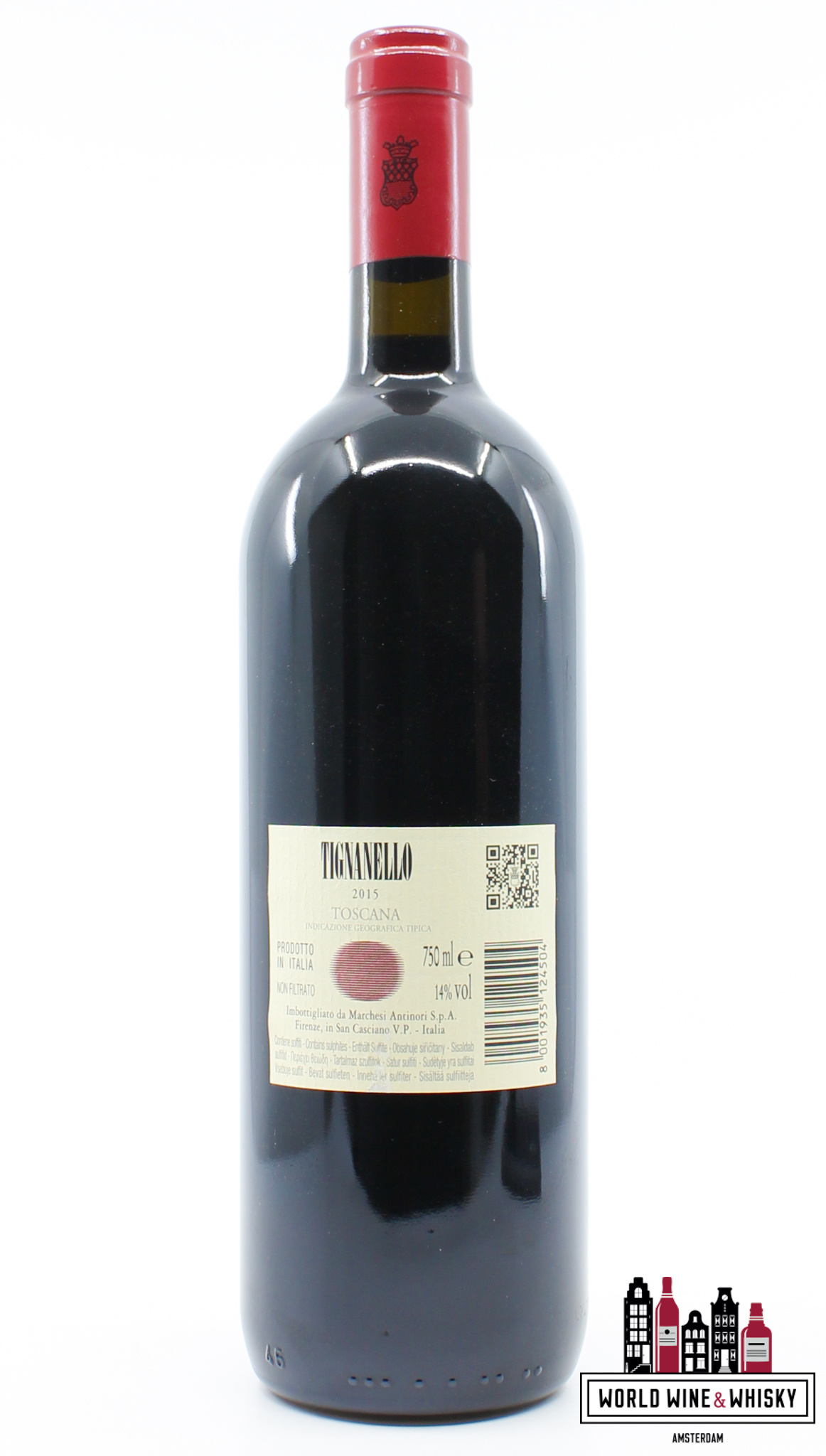 Antinori Tignanello Marchesi Antinori Tignanello 2015 (96 Parker Points)