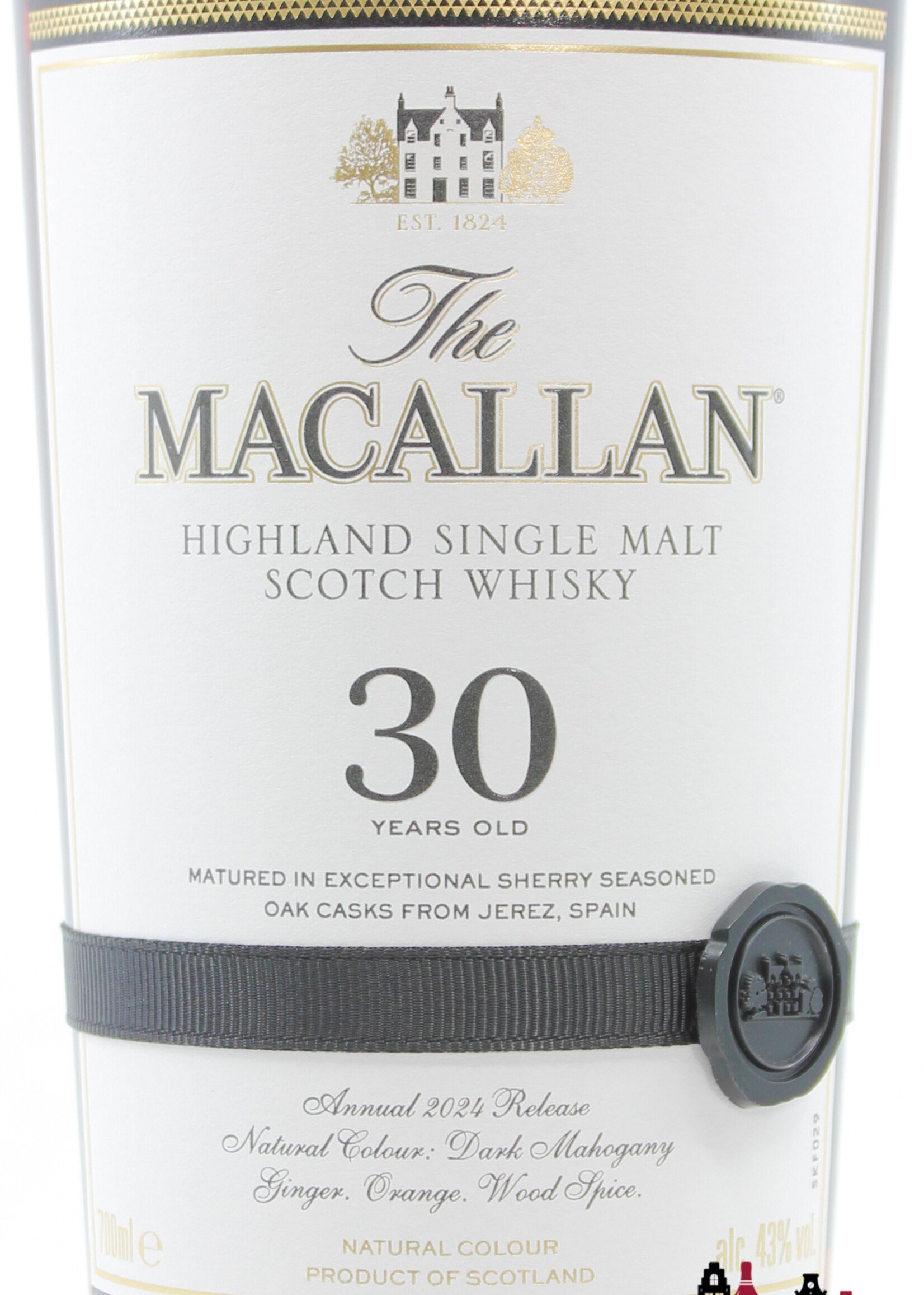 The Macallan The Macallan 30 Years Old - Sherry Oak Casks - Annual 2024 Release 43%
