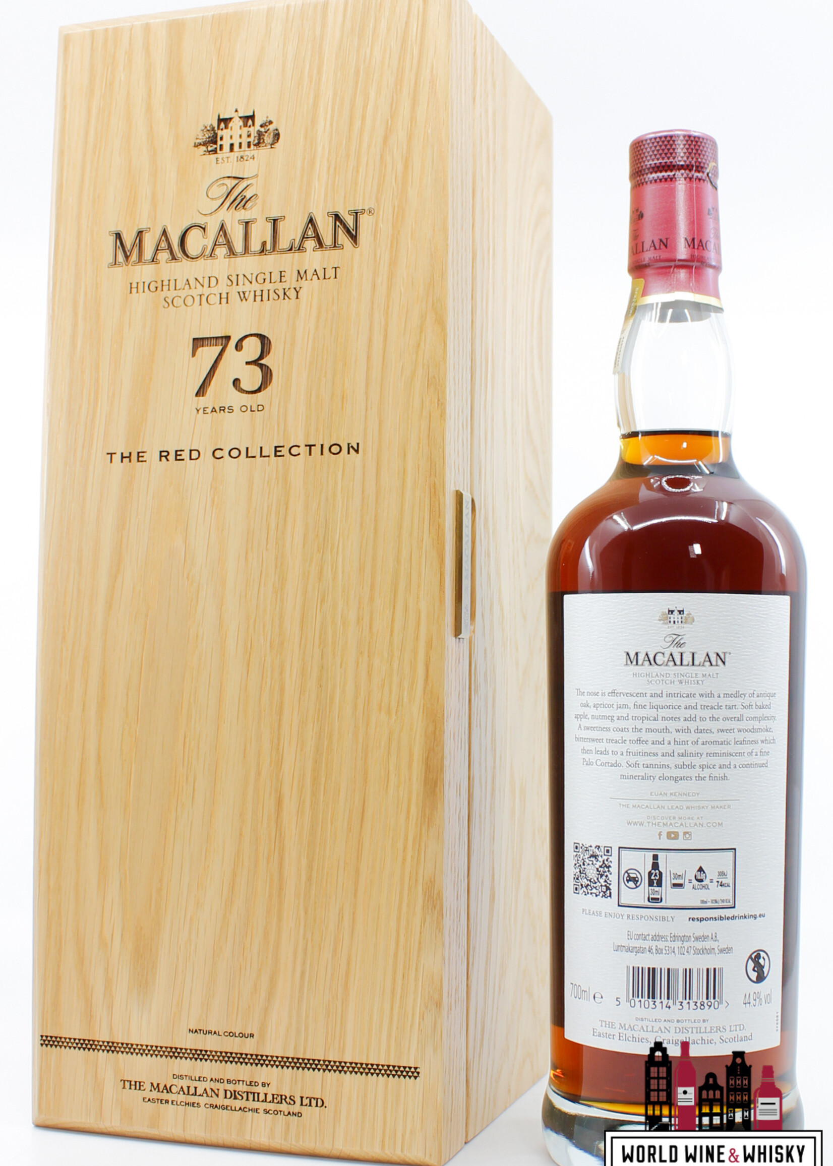 The Macallan The Macallan 73 Years Old 2024 - The Red Collection 44.9%