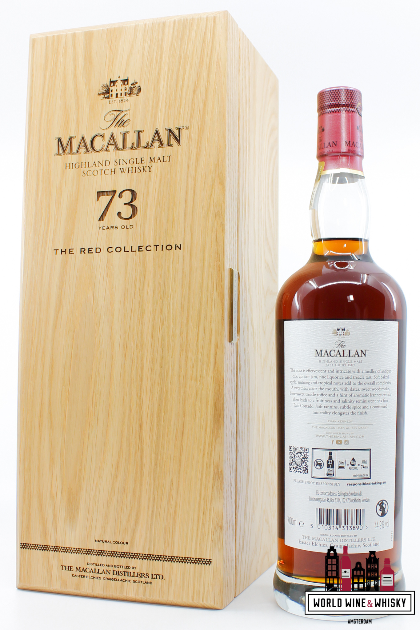 Macallan 73 Years Old 2024 - The Red Collection 44.9 Macallan 73 Years Old 2024 - The Red Collection 44.9