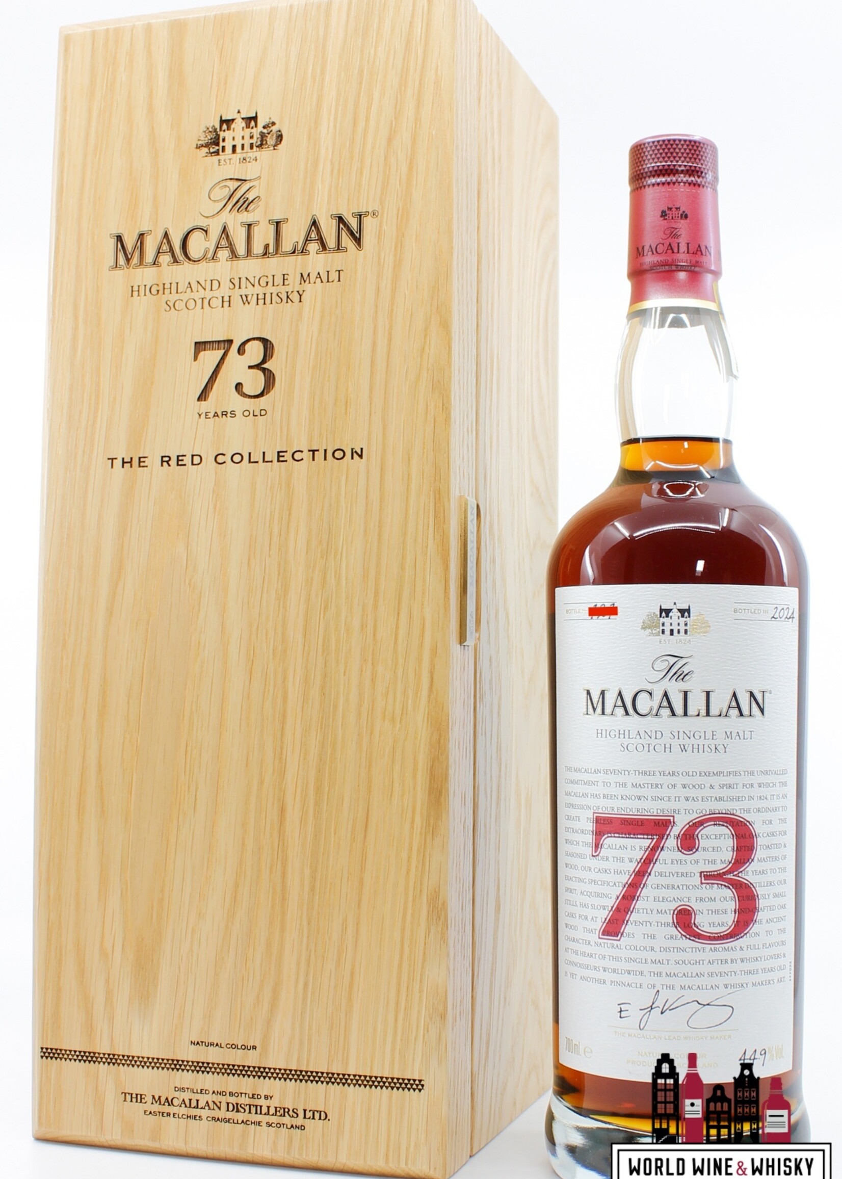 The Macallan The Macallan 73 Years Old 2024 - The Red Collection 44.9%