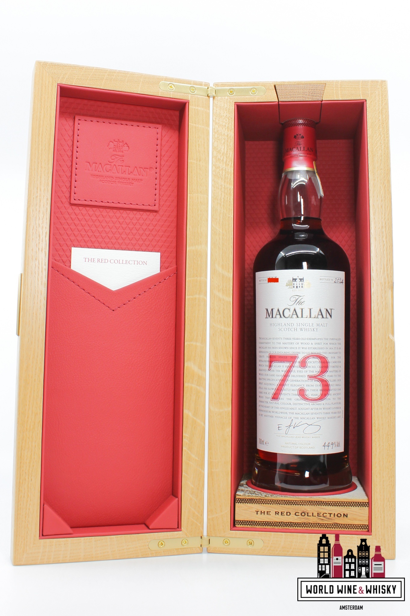 Macallan 73 Years Old 2024 - The Red Collection 44.9 Macallan 73 Years Old 2024 - The Red Collection 44.9