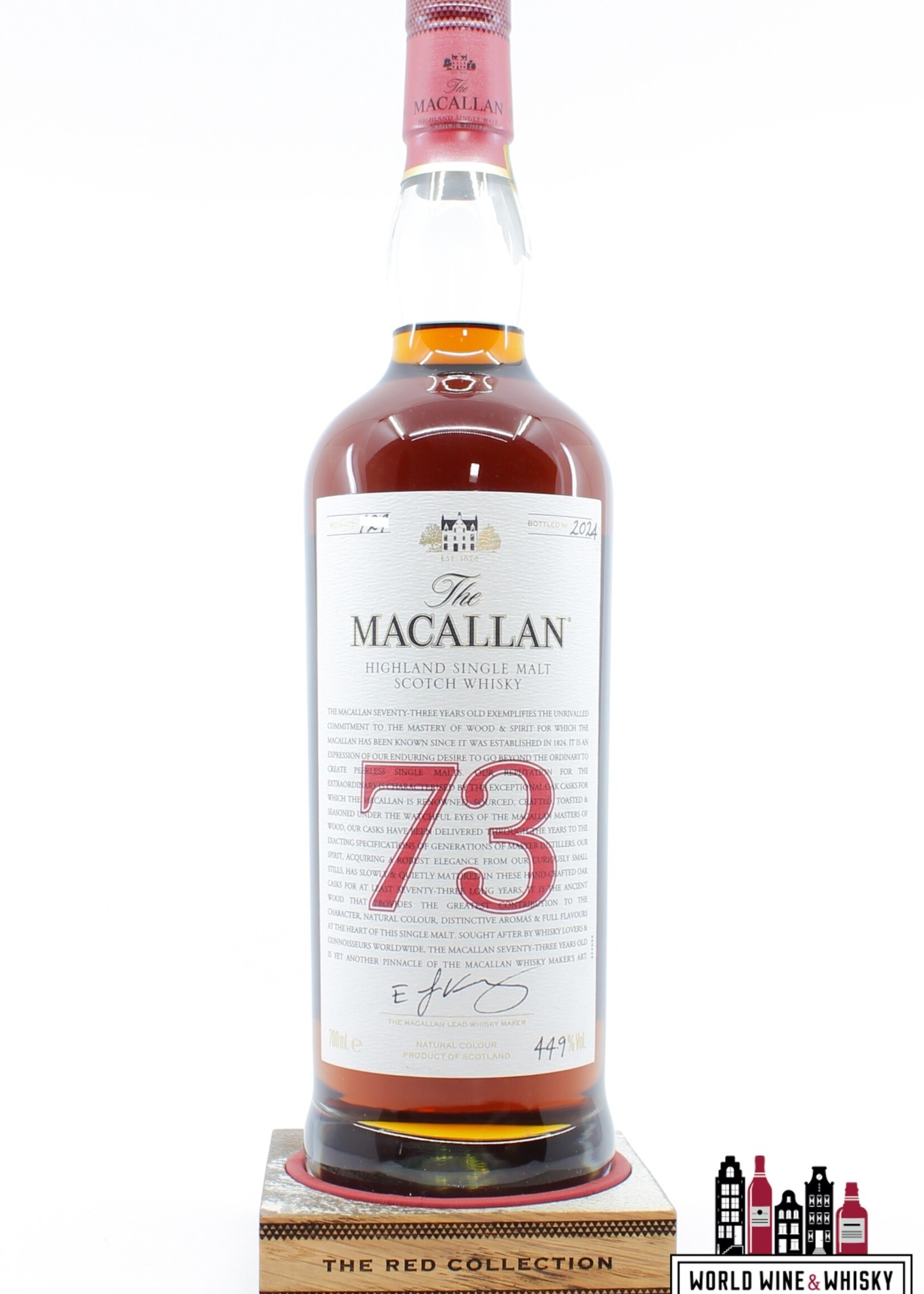 The Macallan The Macallan 73 Years Old 2024 - The Red Collection 44.9%