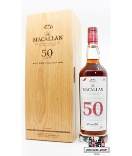 The Macallan The Macallan 50 Years Old 2020 - The Red Collection 45.1% The Macallan The Macallan 50 Years Old 2020 - The Red Collection 45.1%
