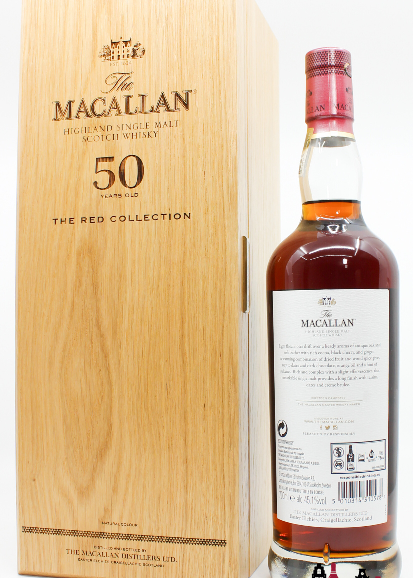 The Macallan The Macallan 50 Years Old 2020 - The Red Collection 45.1%