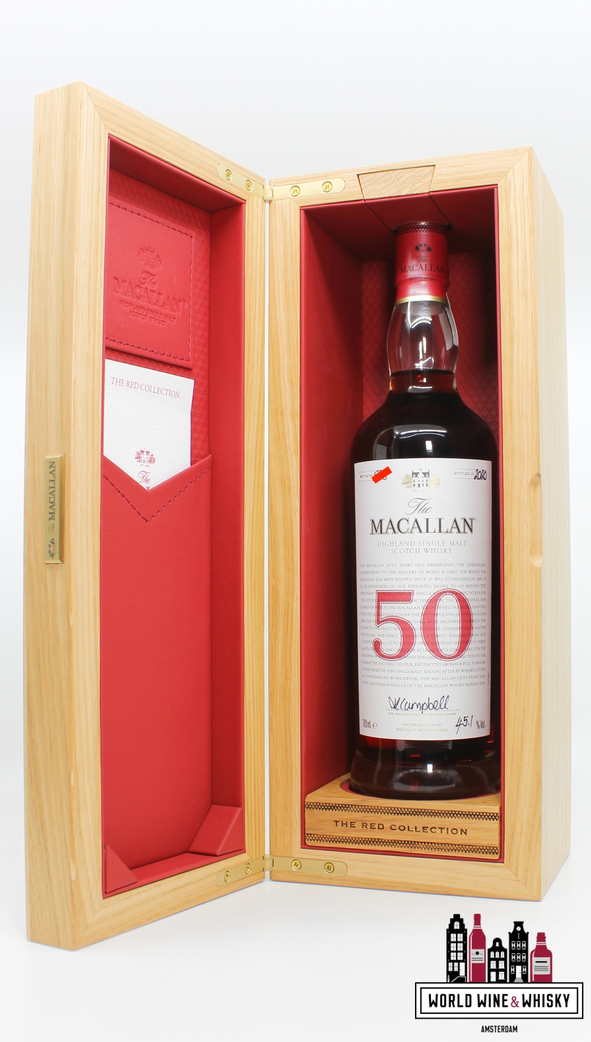 The Macallan The Macallan 50 Years Old 2020 - The Red Collection 45.1%