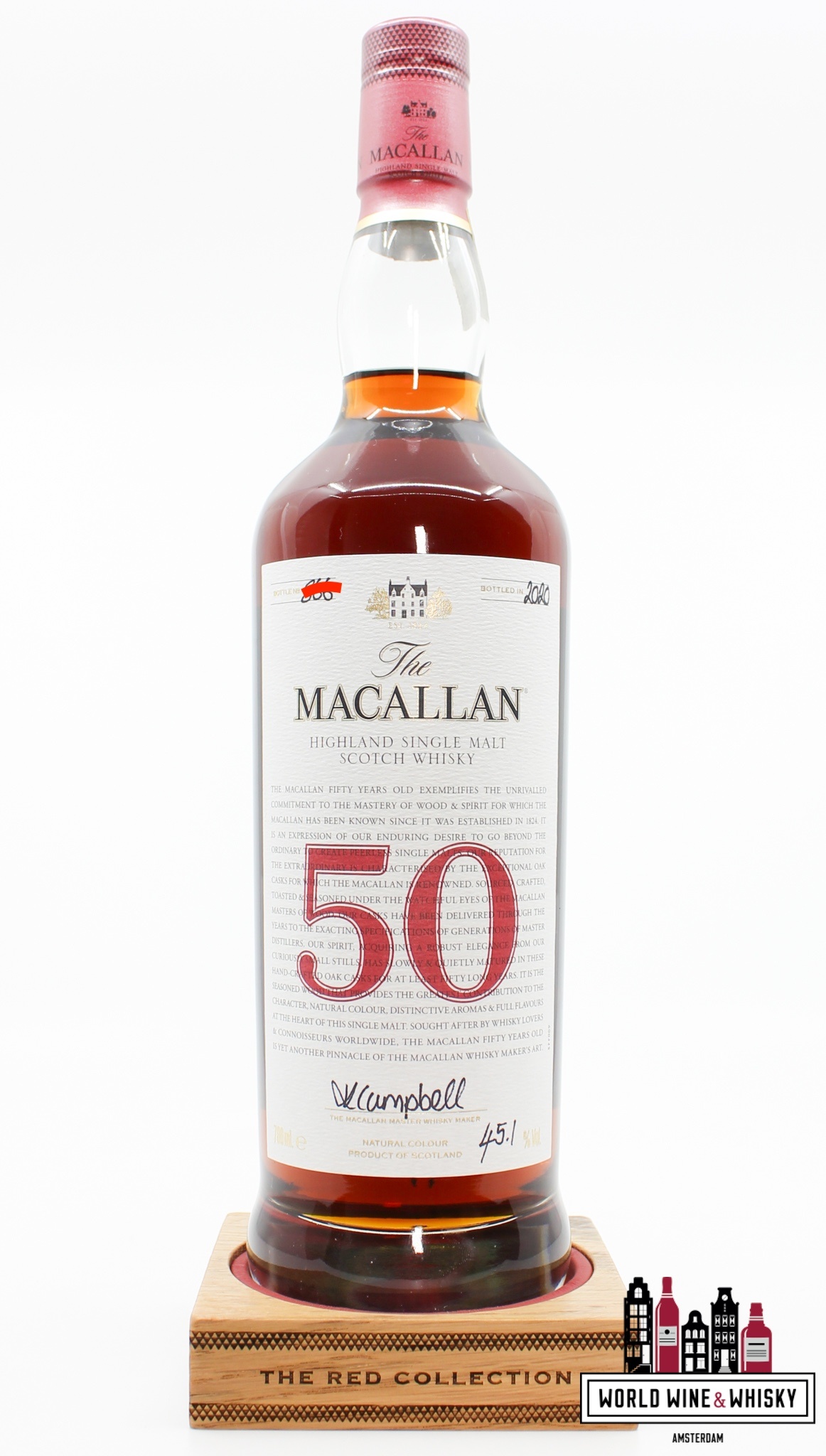 The Macallan The Macallan 50 Years Old 2020 - The Red Collection 45.1%
