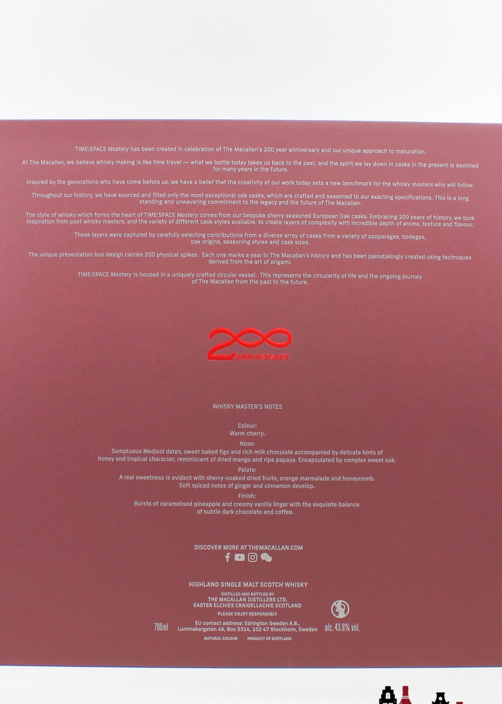 The Macallan The Macallan 2024 Time : Space Mastery - 200th Anniversary 43.6%