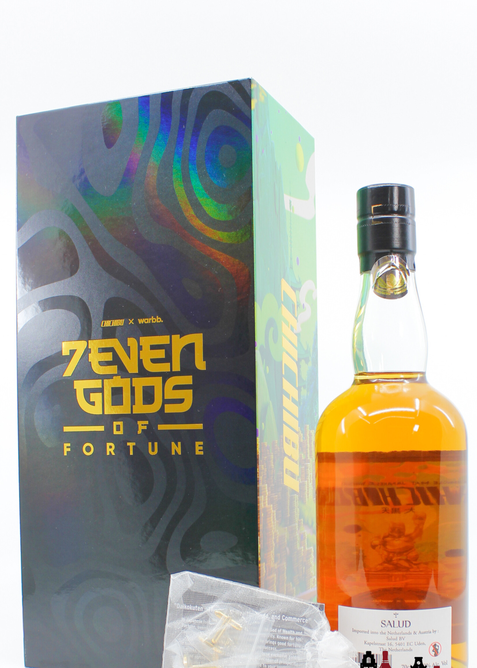 Chichibu Chichibu 9 Years Old 2015 2024 - Cask 4664 - 7EVEN Gods of Fortune - Edition 6 Daikokuten 61.9% (1 of 187)