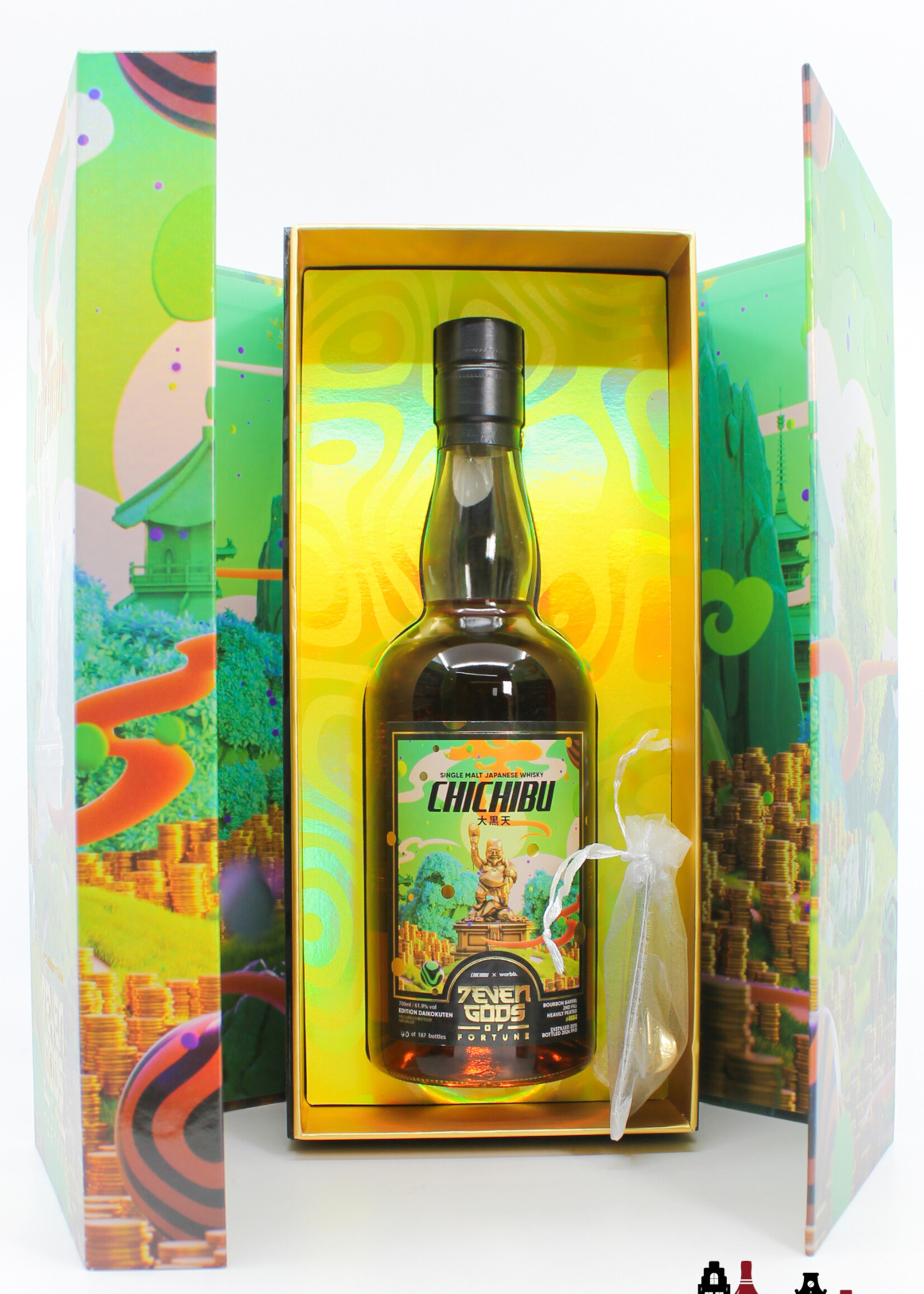 Chichibu Chichibu 9 Years Old 2015 2024 - Cask 4664 - 7EVEN Gods of Fortune - Edition 6 Daikokuten 61.9% (1 of 187)