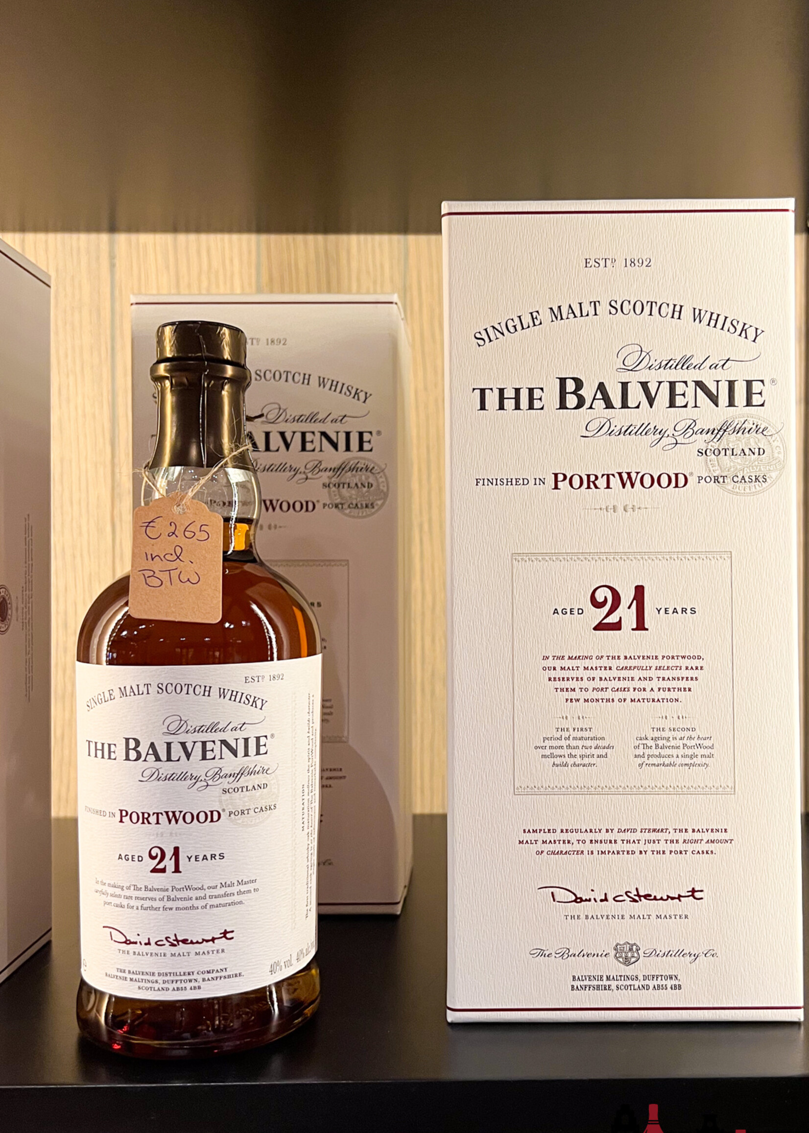Balvenie Balvenie 21 Years Old 2022 - PortWood 40%