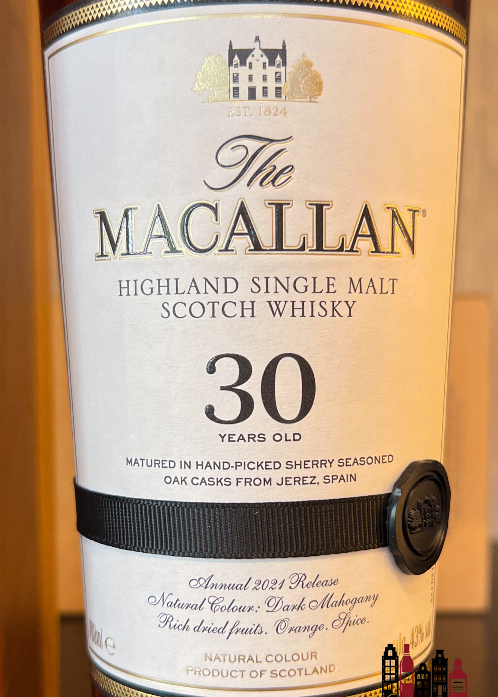 The Macallan Macallan 30 Years Old - Sherry Casks - Annual 2021 Release 43%