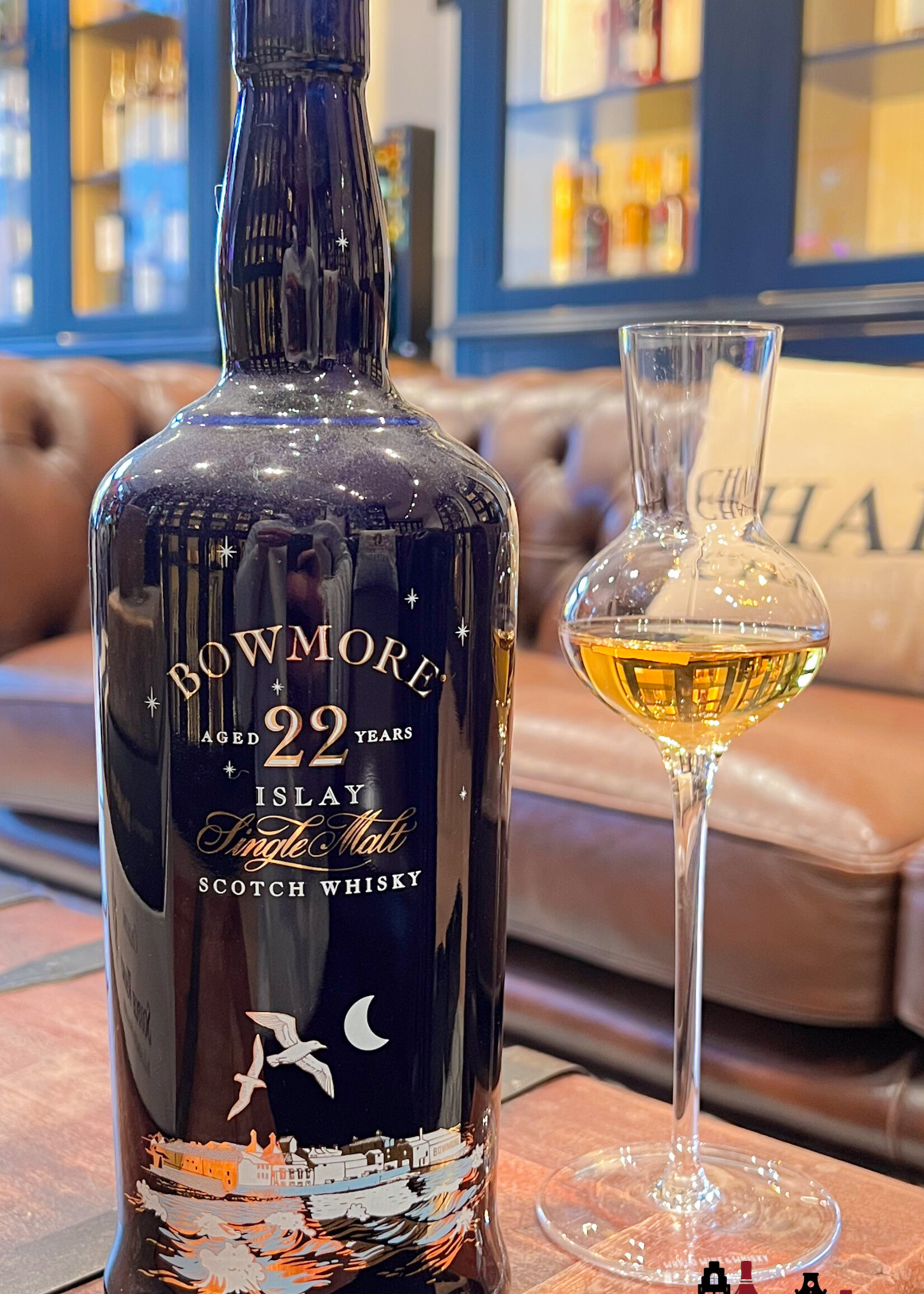 Whisky glass Luxurious whisky and cognac glass in a tulip shape 130ml