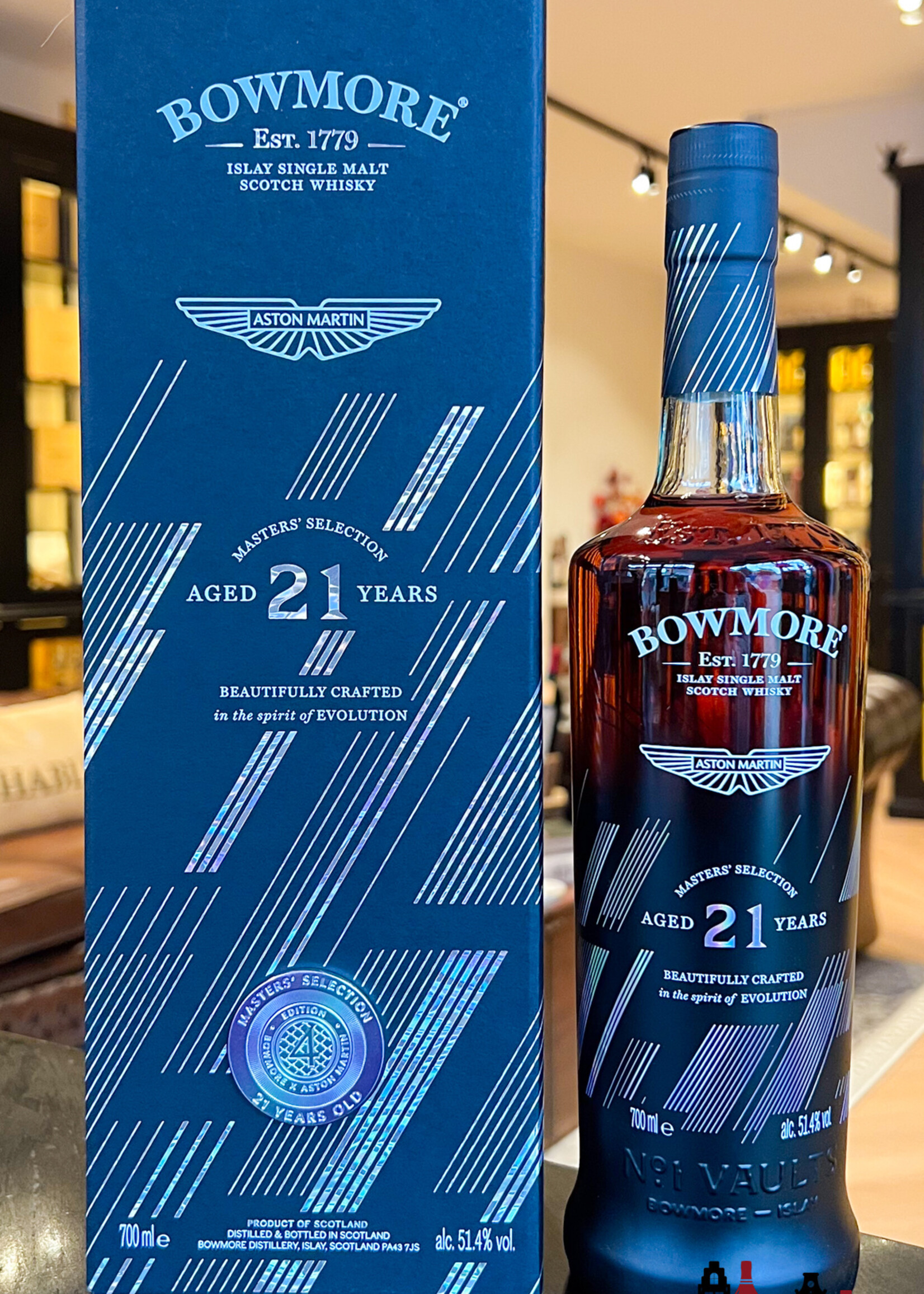 Bowmore Bowmore 21 Years Old 2024 - Aston Martin - Masters' Selection Edition 4 51.4%